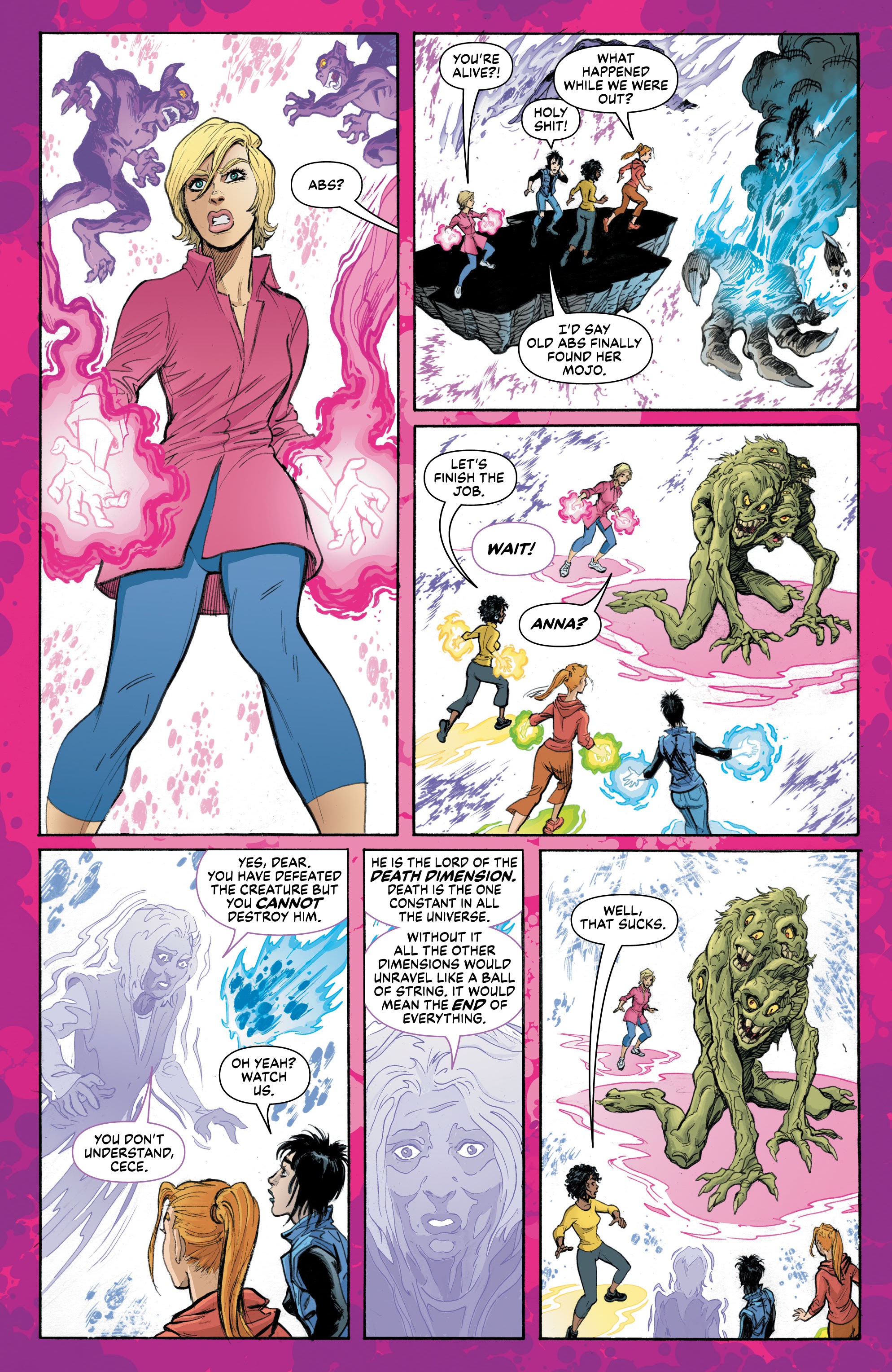Read online Girls of Dimension 13 comic -  Issue #5 - 18