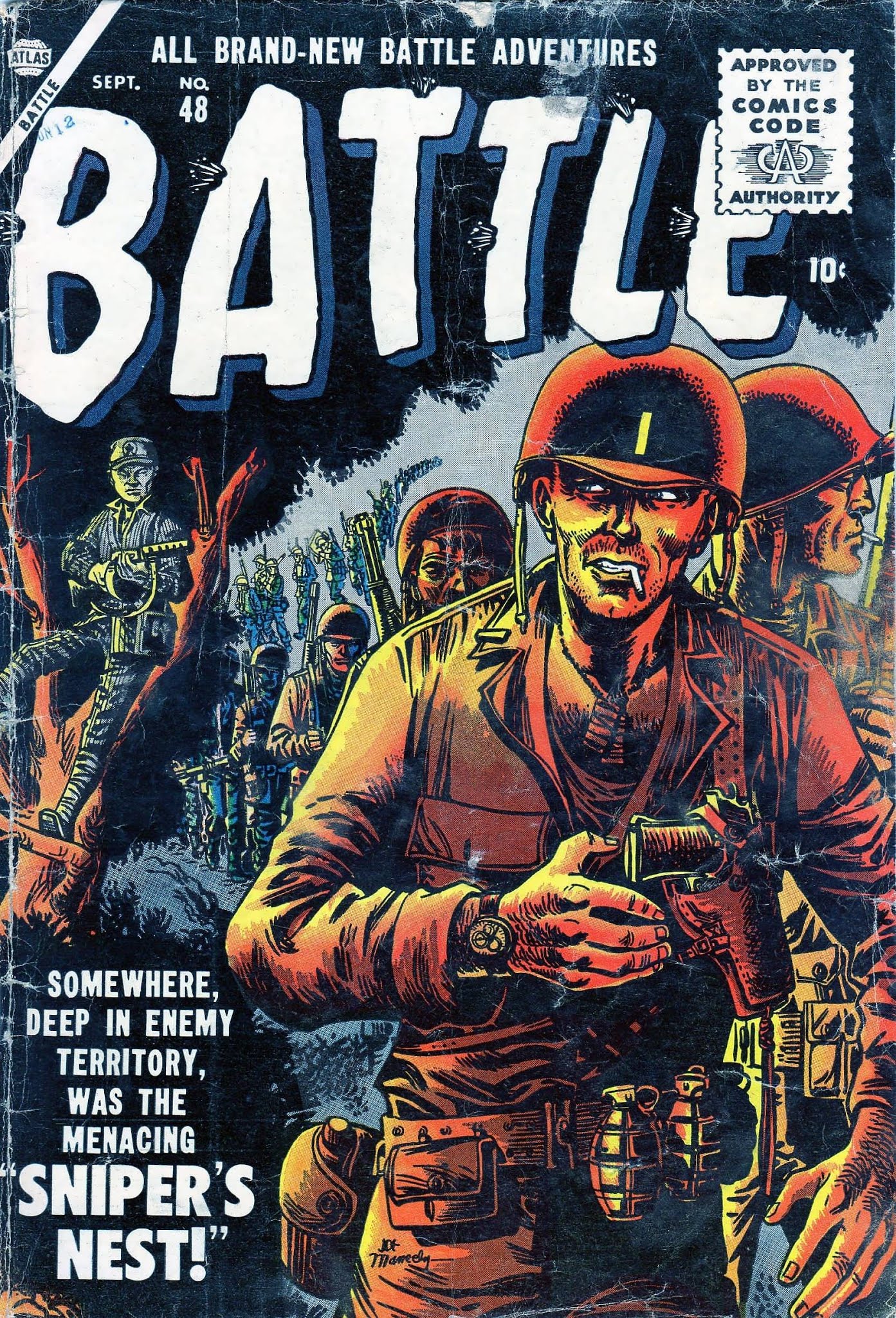 Read online Battle comic -  Issue #48 - 1