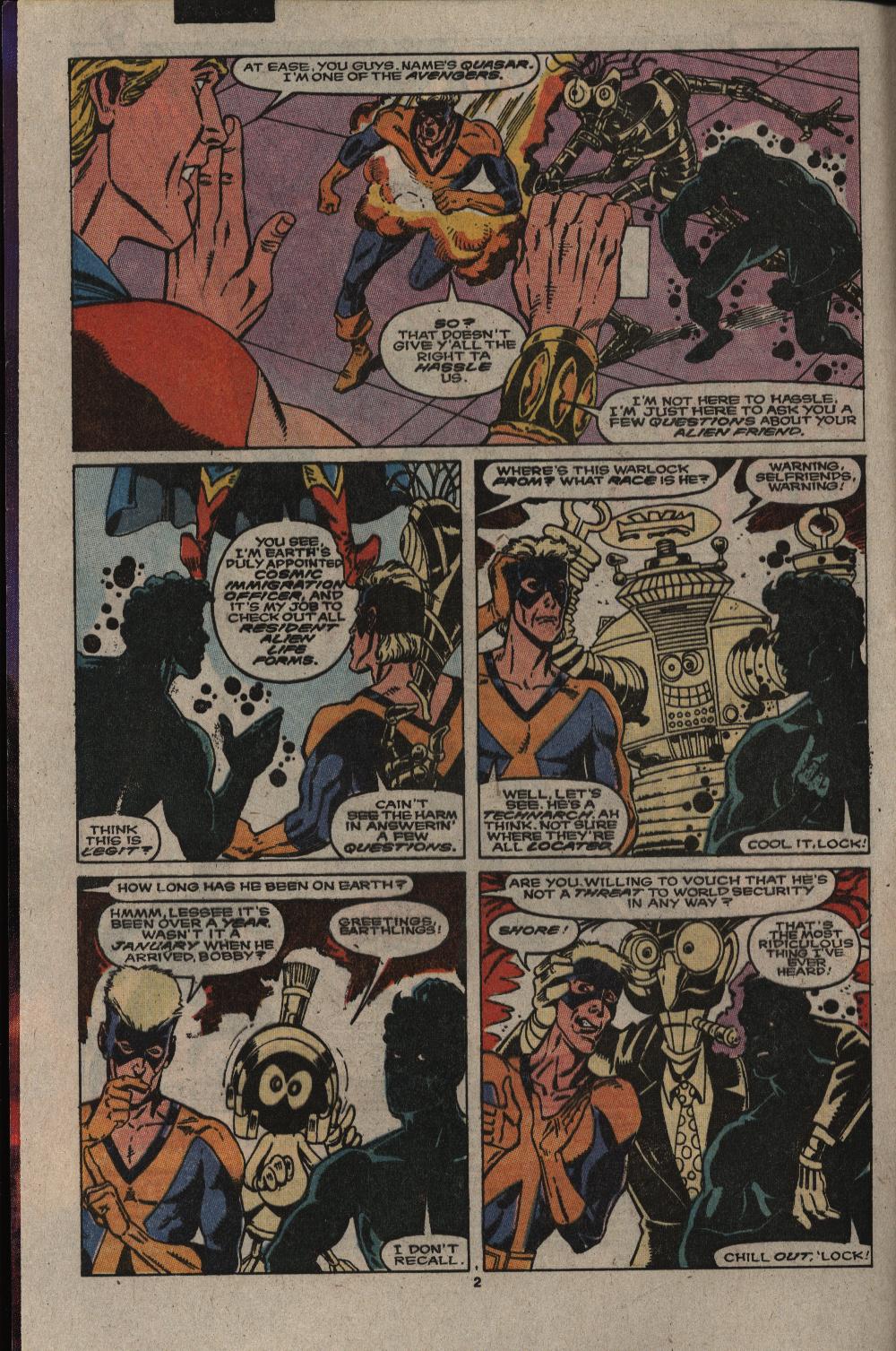 Read online Quasar comic -  Issue #8 - 2