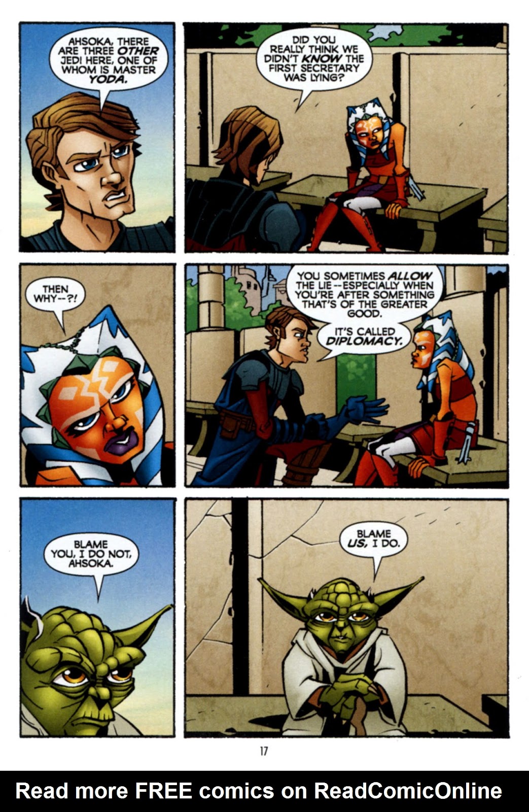 Star Wars: The Clone Wars - The Wind Raiders of Taloraan issue Full - Page 17