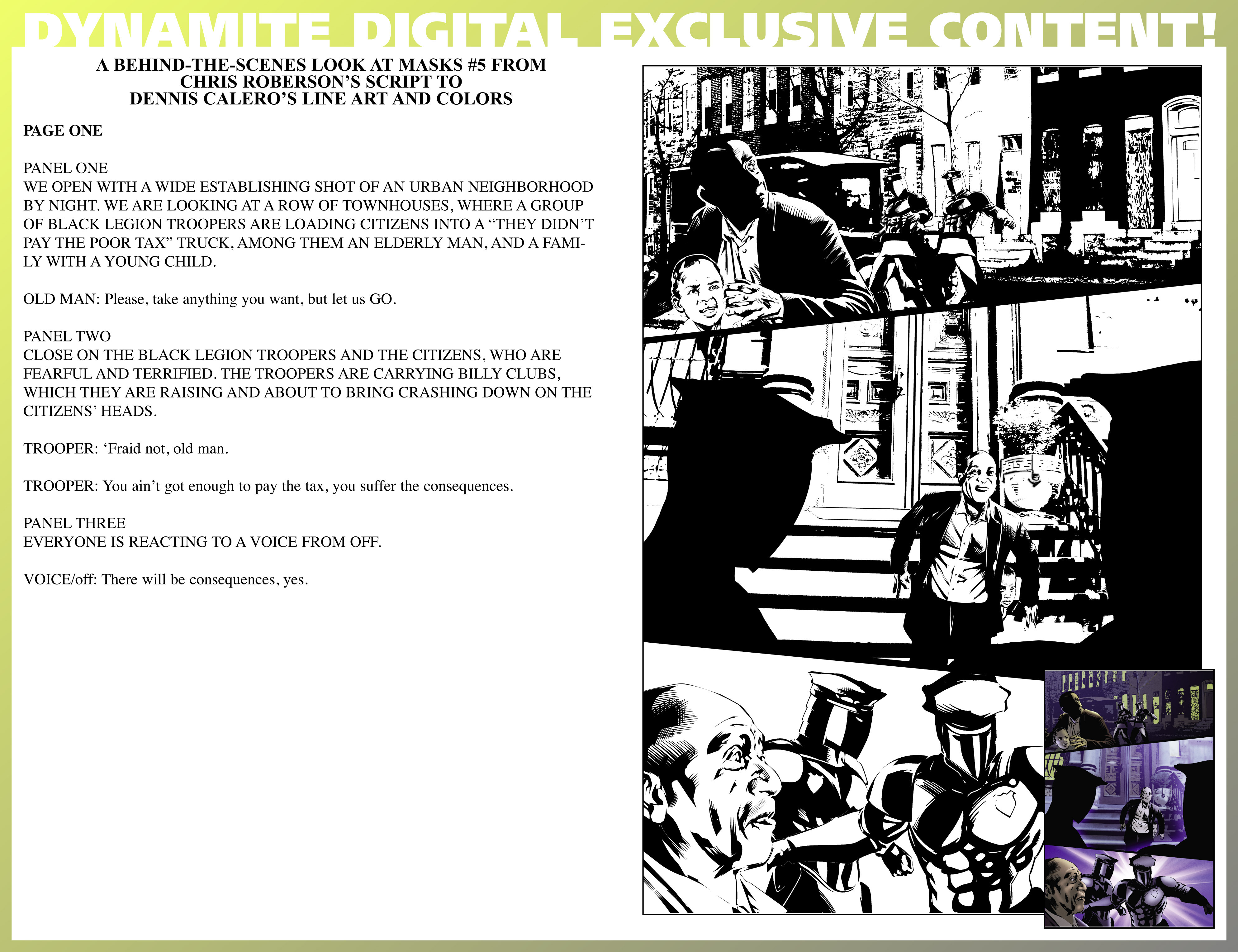 Read online Masks comic -  Issue #5 - 32