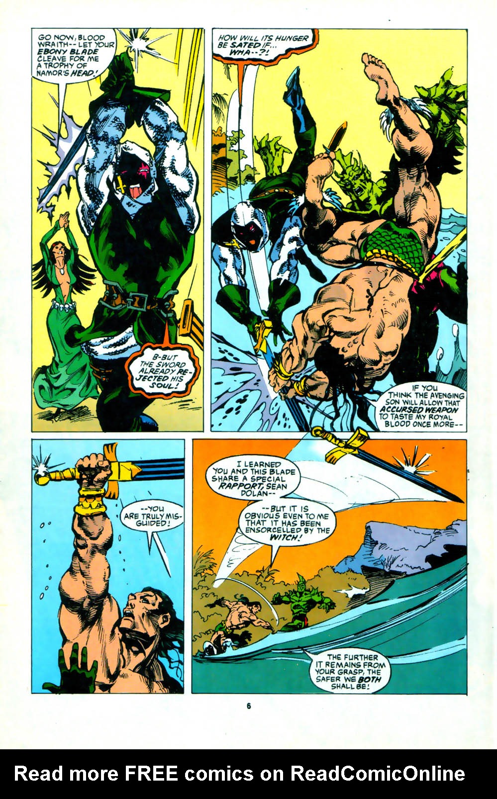 Read online Namor, The Sub-Mariner comic -  Issue #62 - 7