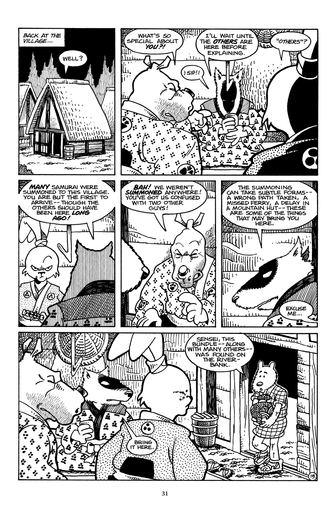 Read online The Usagi Yojimbo Saga comic -  Issue # TPB 1 - 31