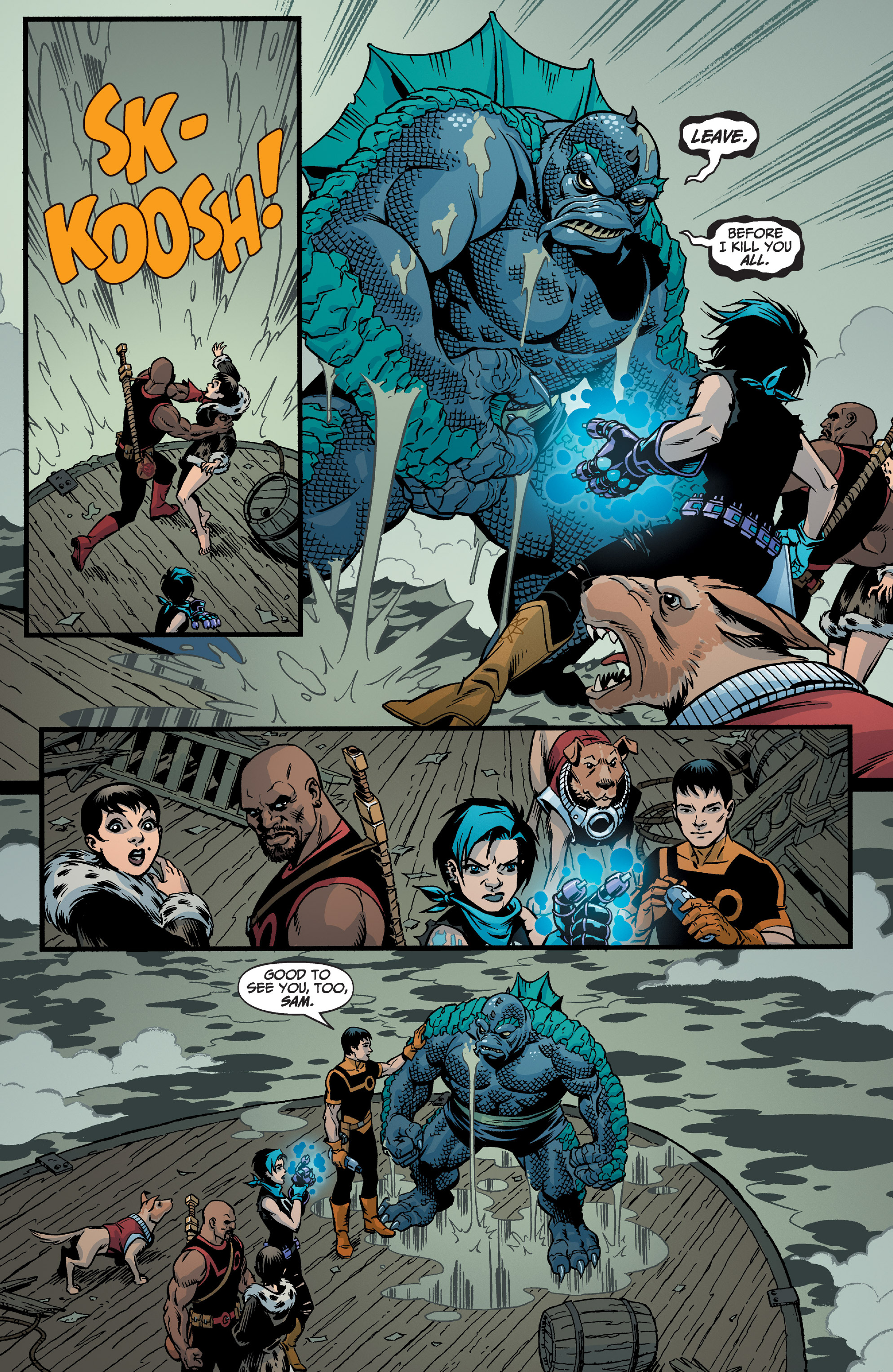 Read online Section Zero (2019) comic -  Issue #4 - 26