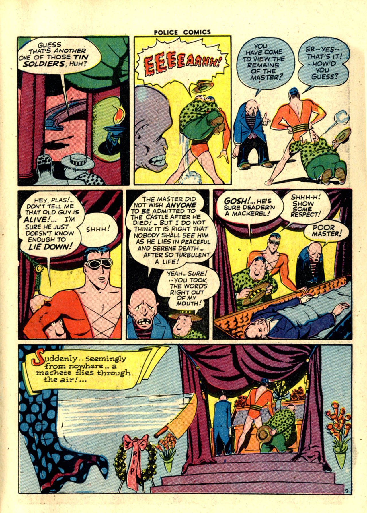Read online Police Comics comic -  Issue #29 - 11