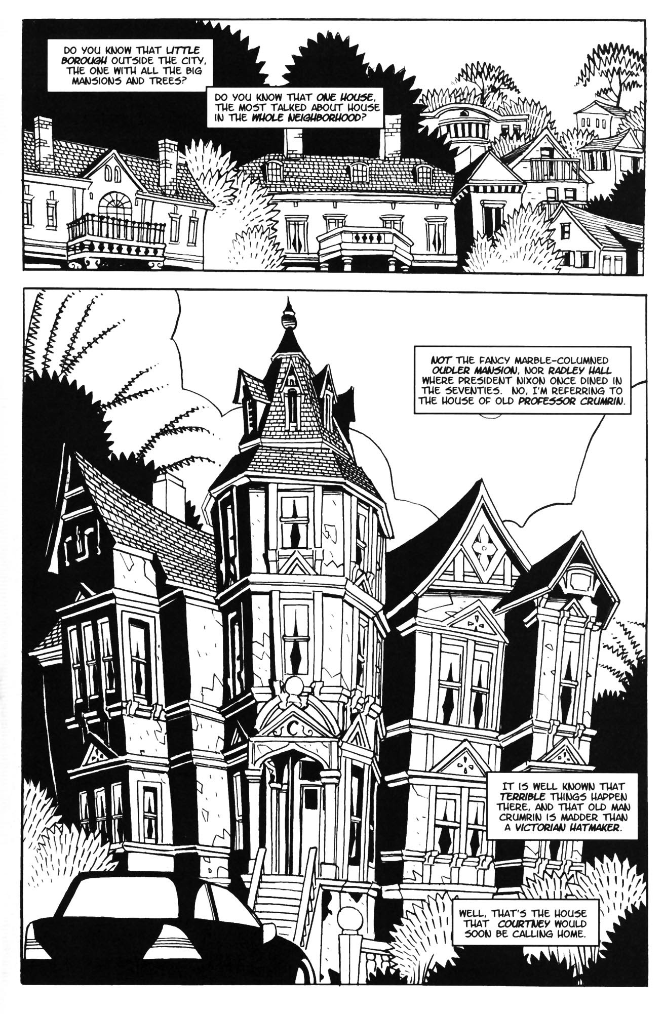 Read online Courtney Crumrin And The Night Things comic -  Issue #1 - 4