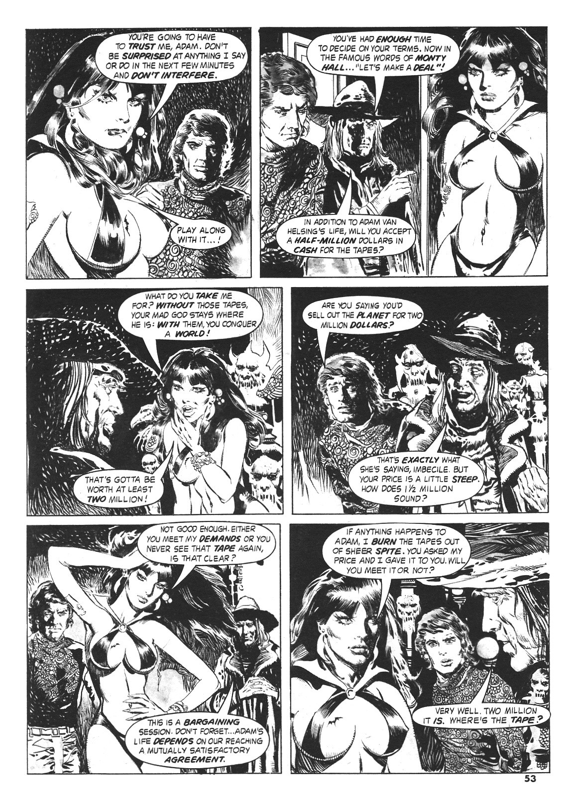 Read online Vampirella (1969) comic -  Issue #64 - 53