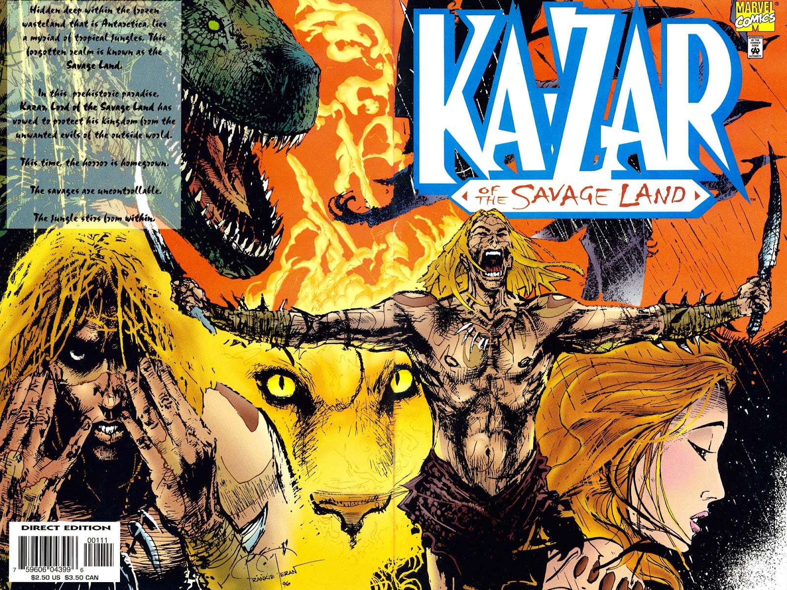 Ka-Zar of the Savage Land issue Full - Page 1