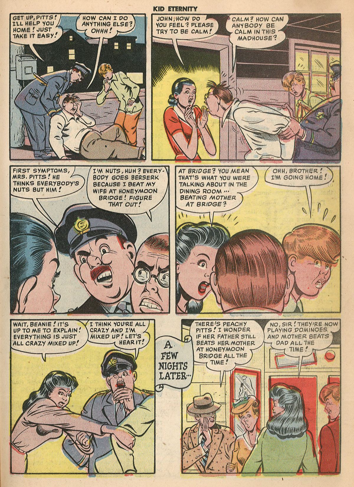 Read online Kid Eternity (1946) comic -  Issue #18 - 22