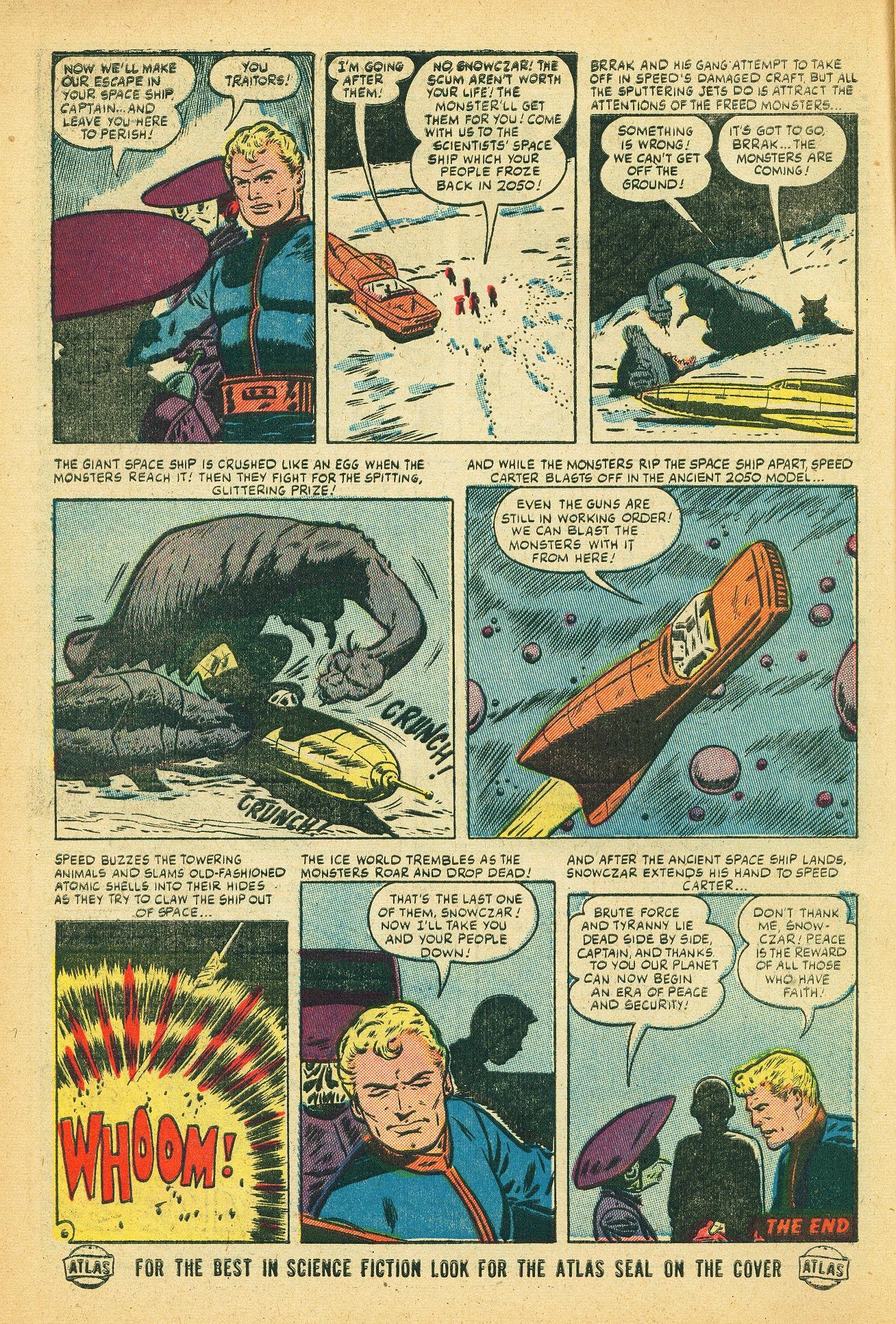 Read online Speed Carter, Spaceman comic -  Issue #5 - 8