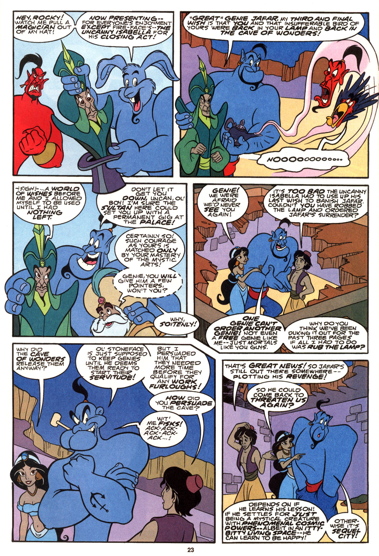 Read online The Return of Disney's Aladdin comic -  Issue #2 - 30
