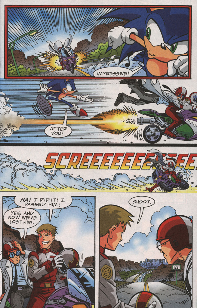 Read online Sonic X comic -  Issue #38 - 19