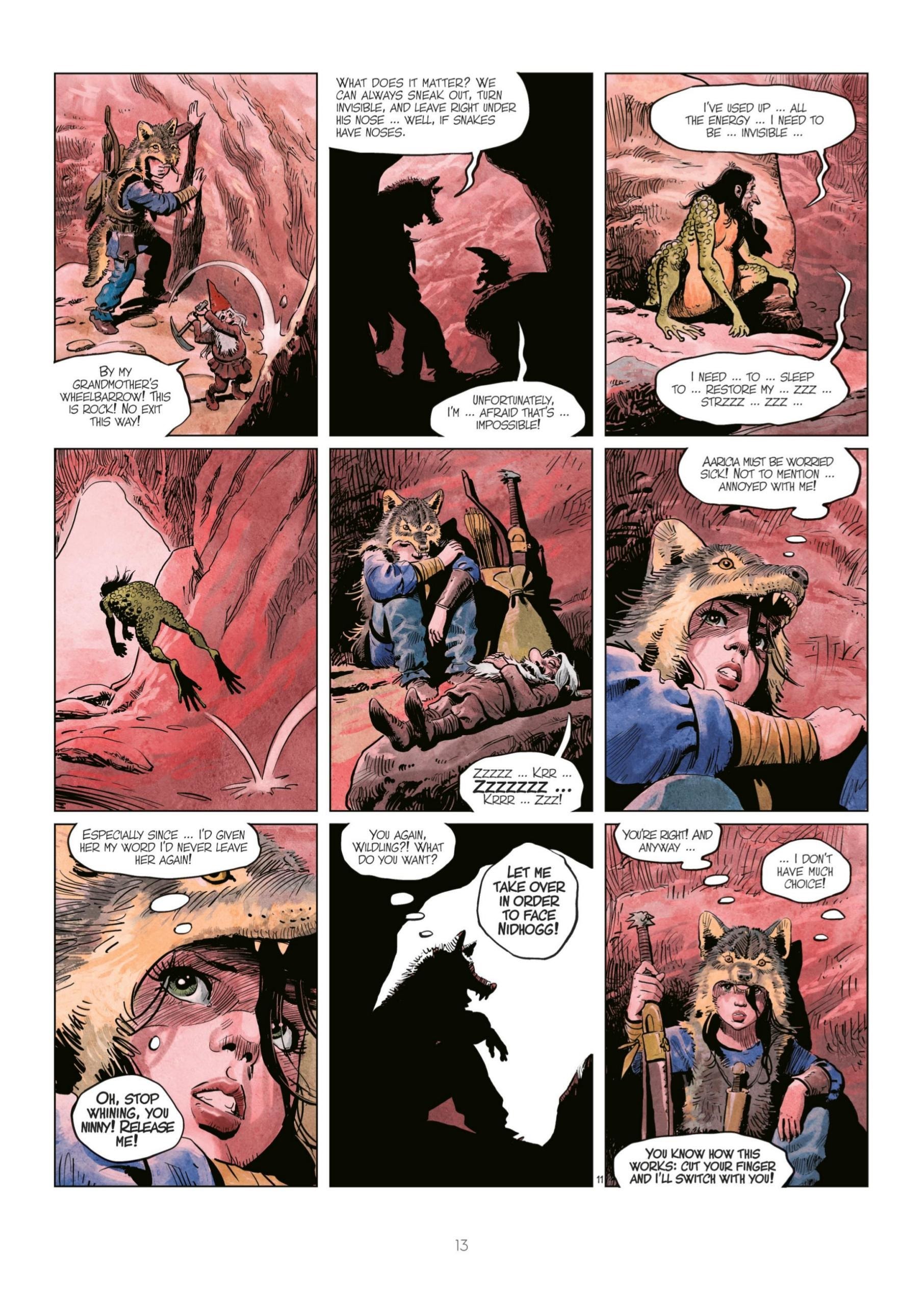 Read online The World of Thorgal: Wolfcub comic -  Issue #7 - 15