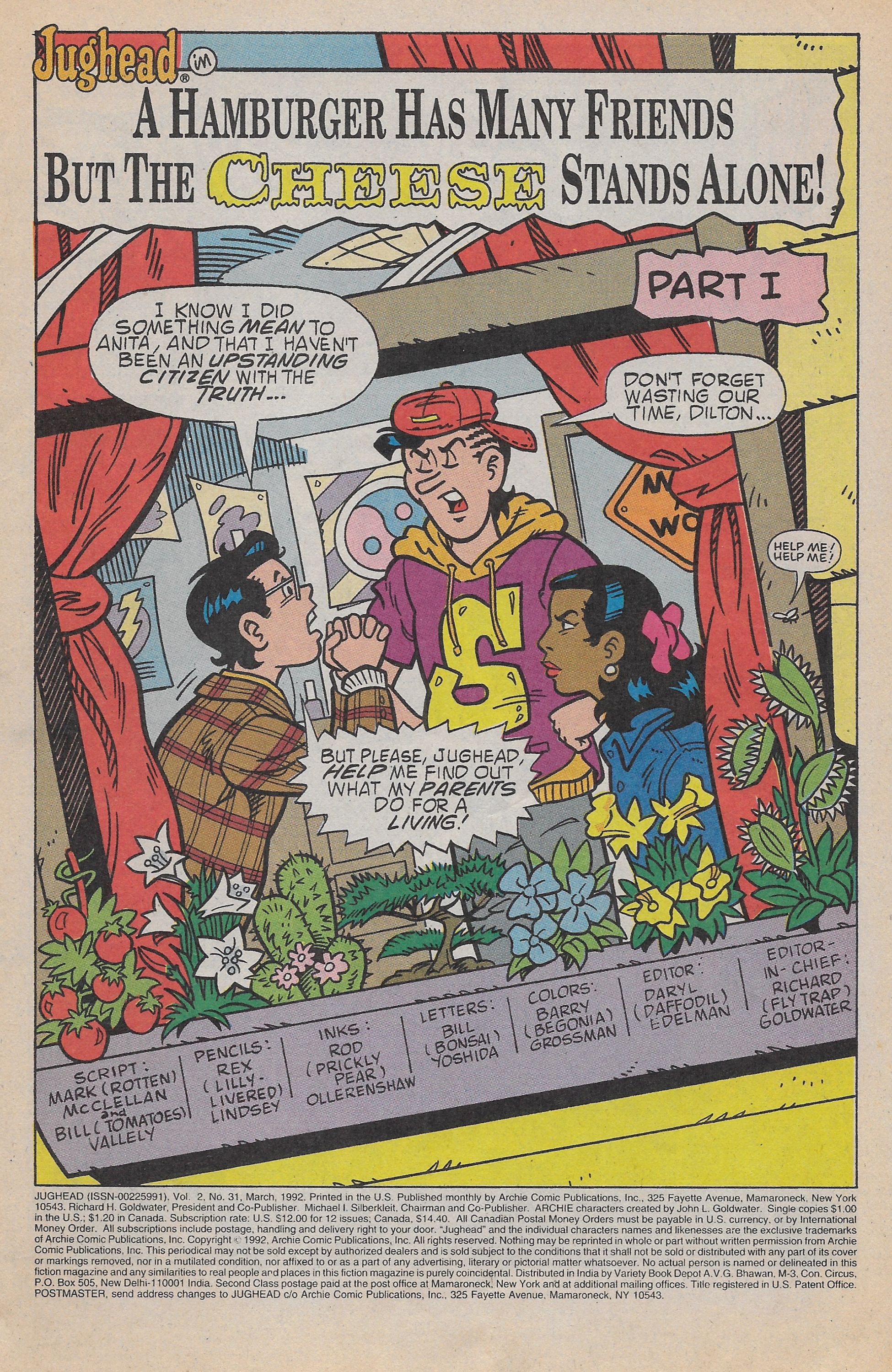 Read online Jughead (1987) comic -  Issue #31 - 3