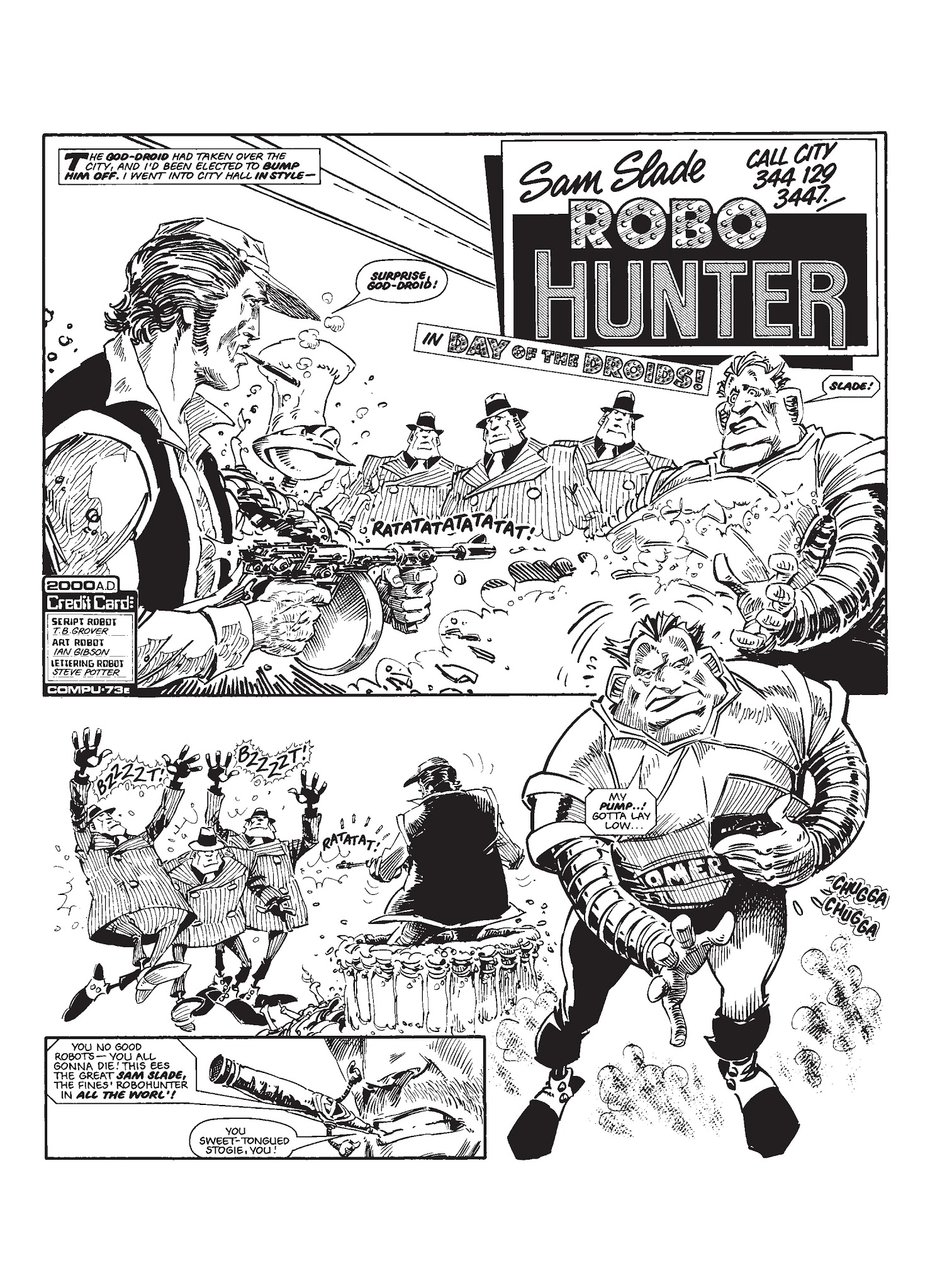 Read online Robo-Hunter: The Droid Files comic -  Issue # TPB 1 - 242
