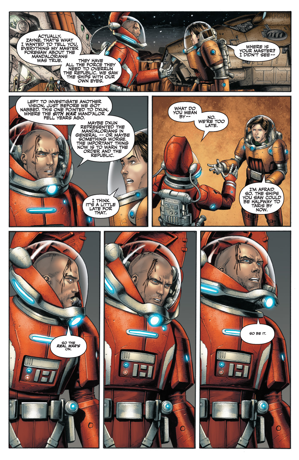 Read online Star Wars: Knights Of The Old Republic comic -  Issue #10 - 20