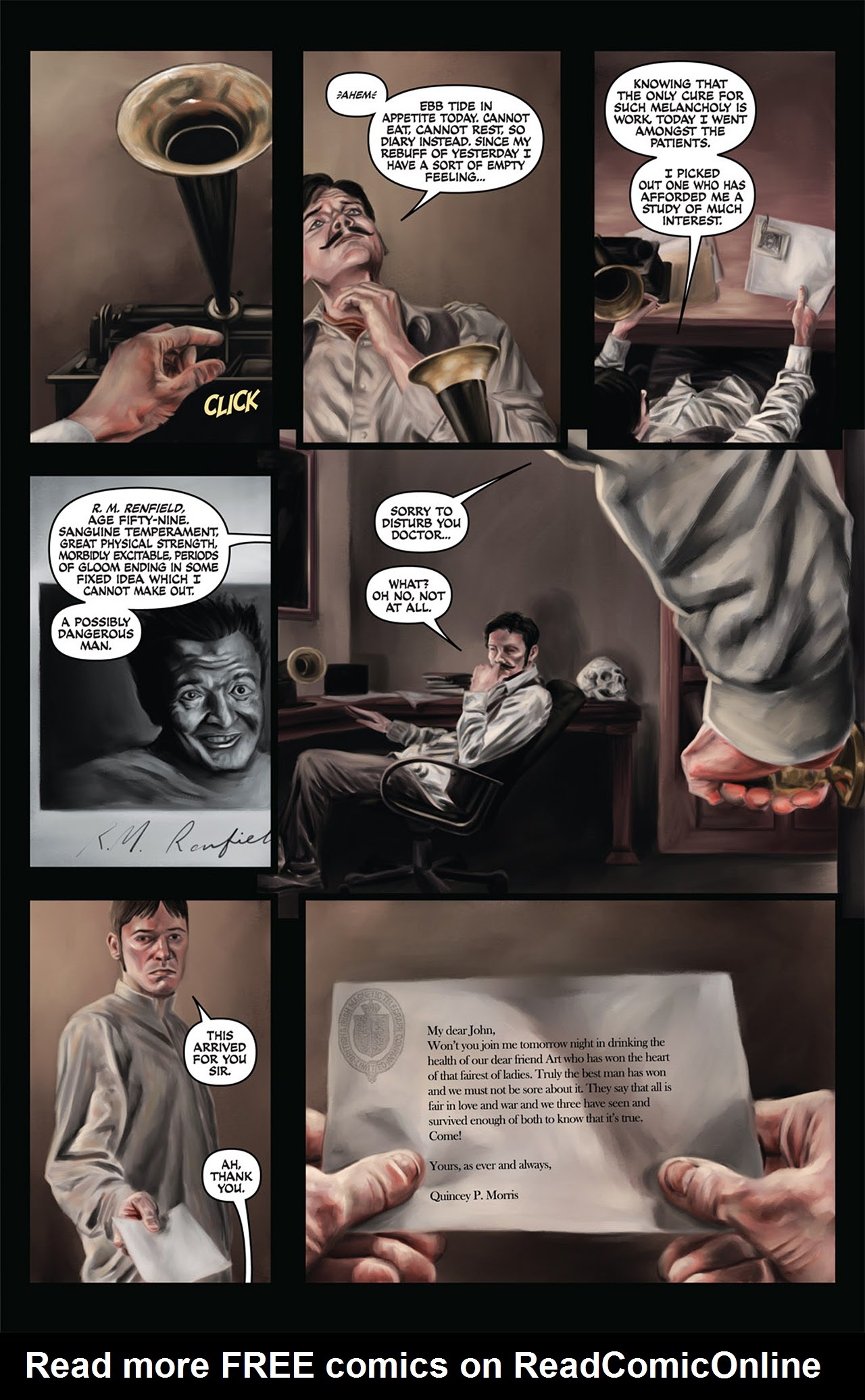 Read online The Complete Dracula comic -  Issue #1 - 25