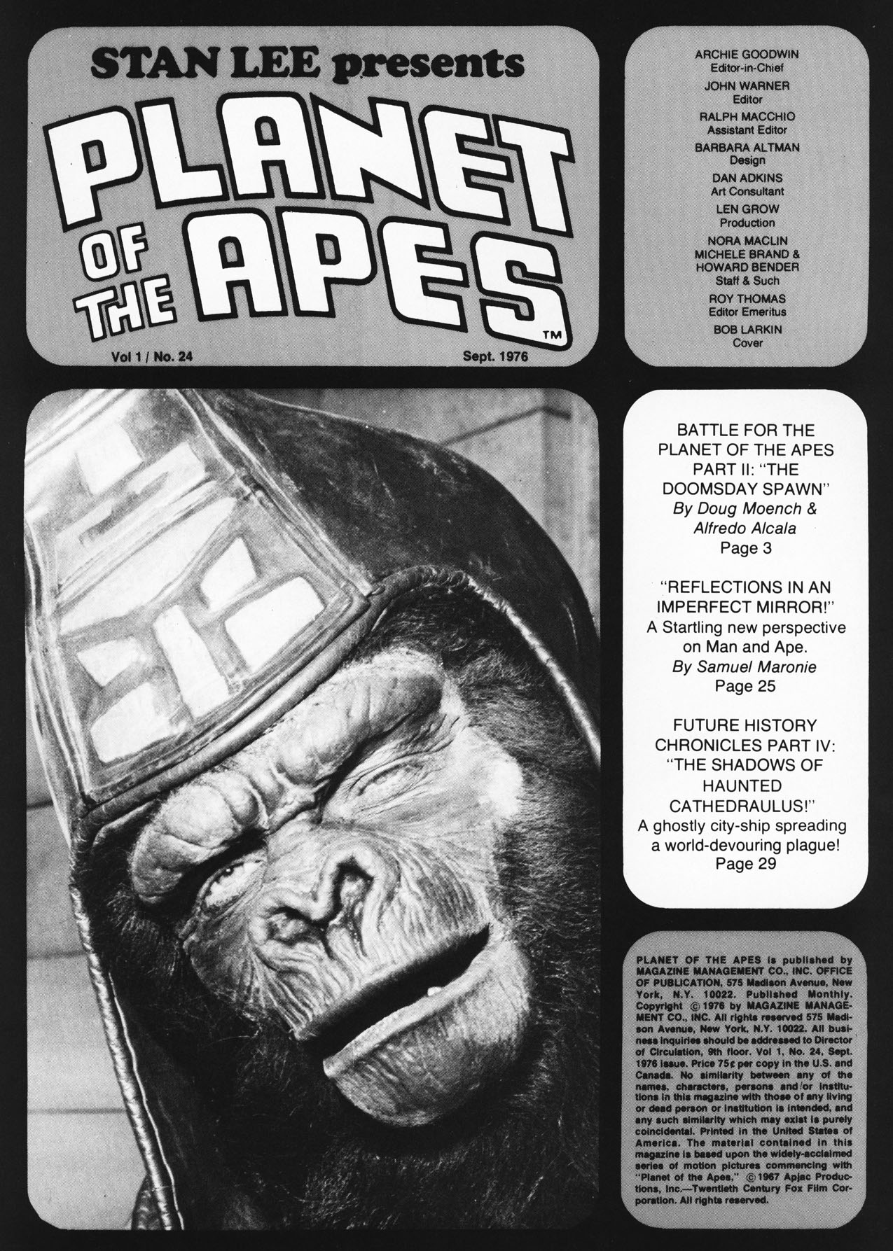 Read online Planet of the Apes comic -  Issue #24 - 2