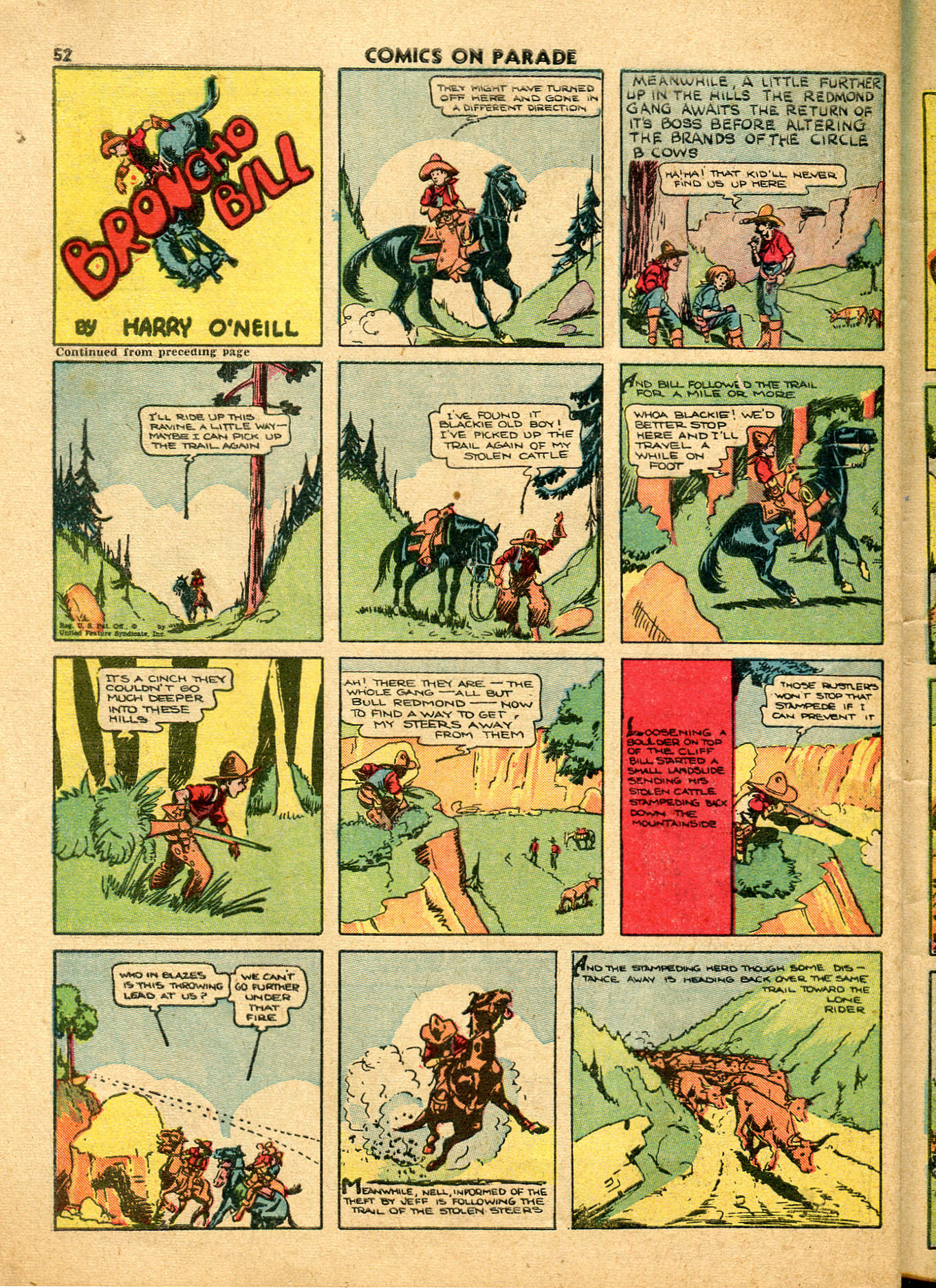 Read online Comics on Parade comic -  Issue #28 - 54