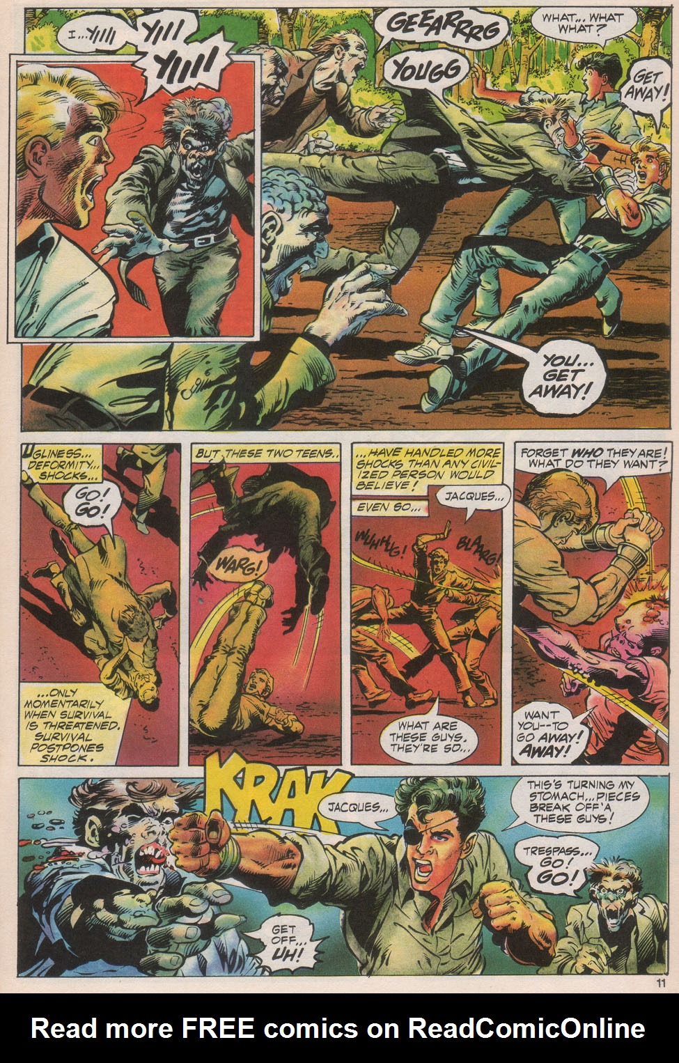 Read online The Revengers featuring Megalith comic -  Issue #4 - 13