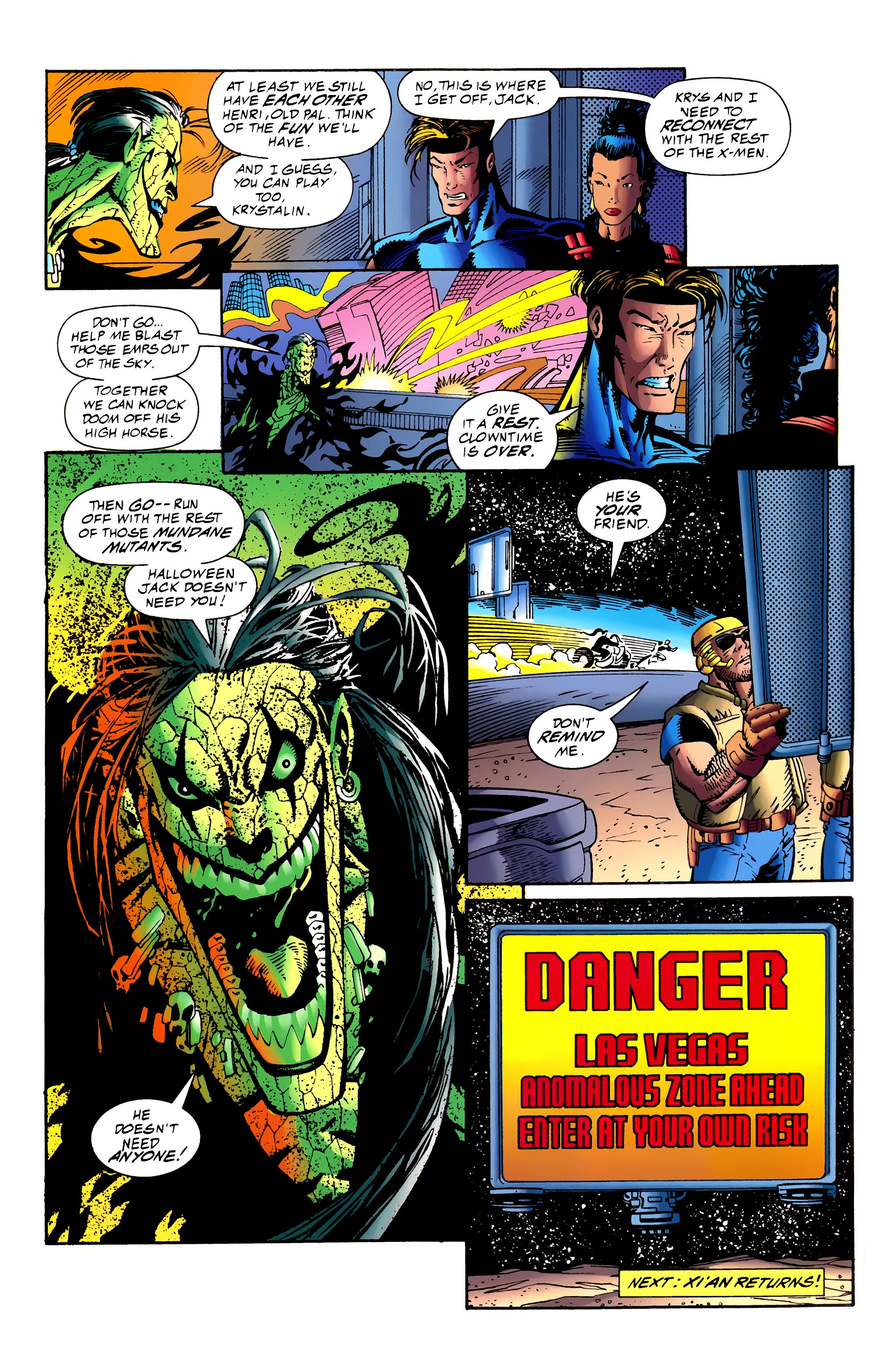 Read online X-Men 2099 comic -  Issue #21 - 24