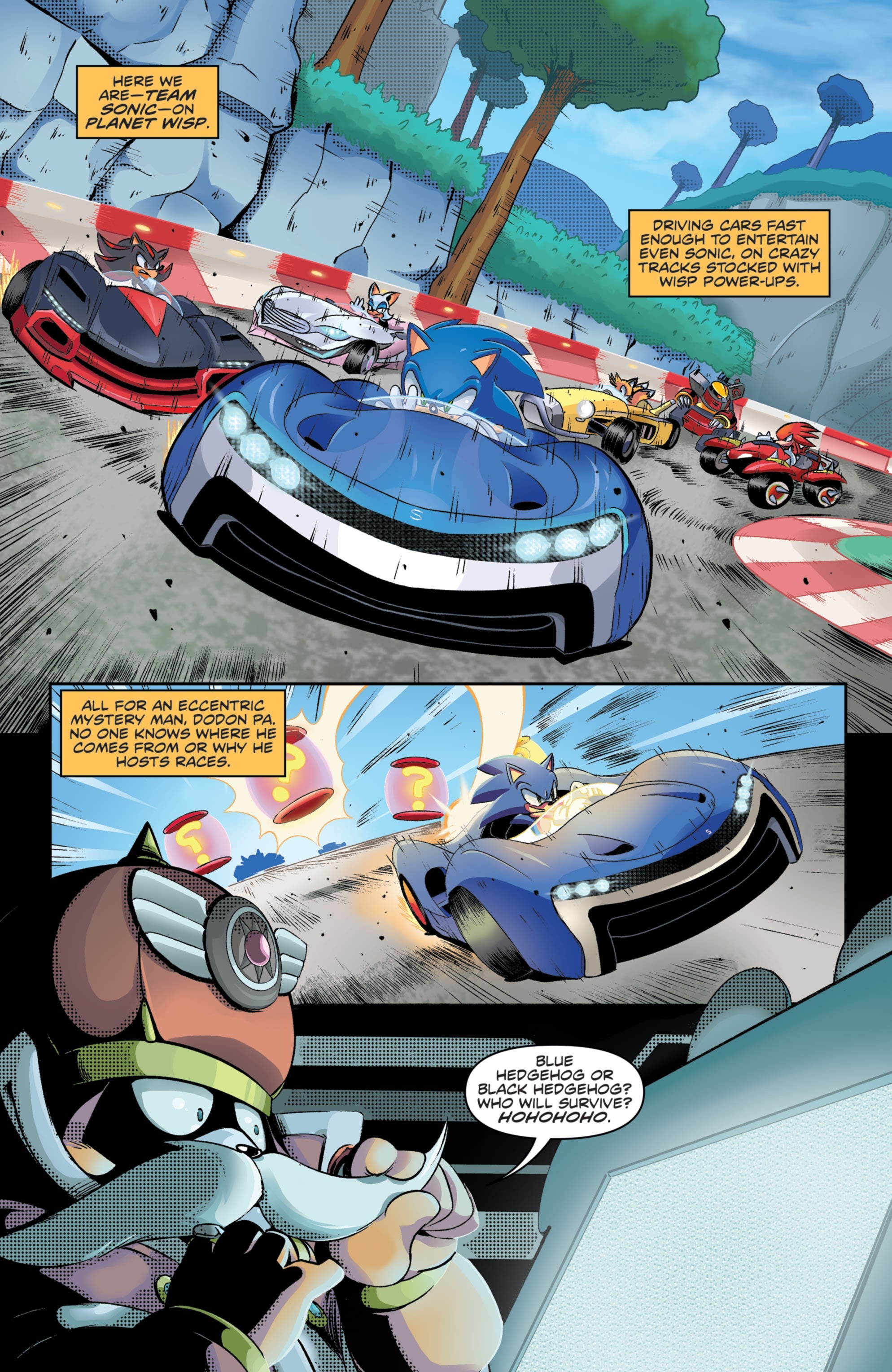 Read online Sonic the Hedgehog (2018) comic -  Issue #32 - 33