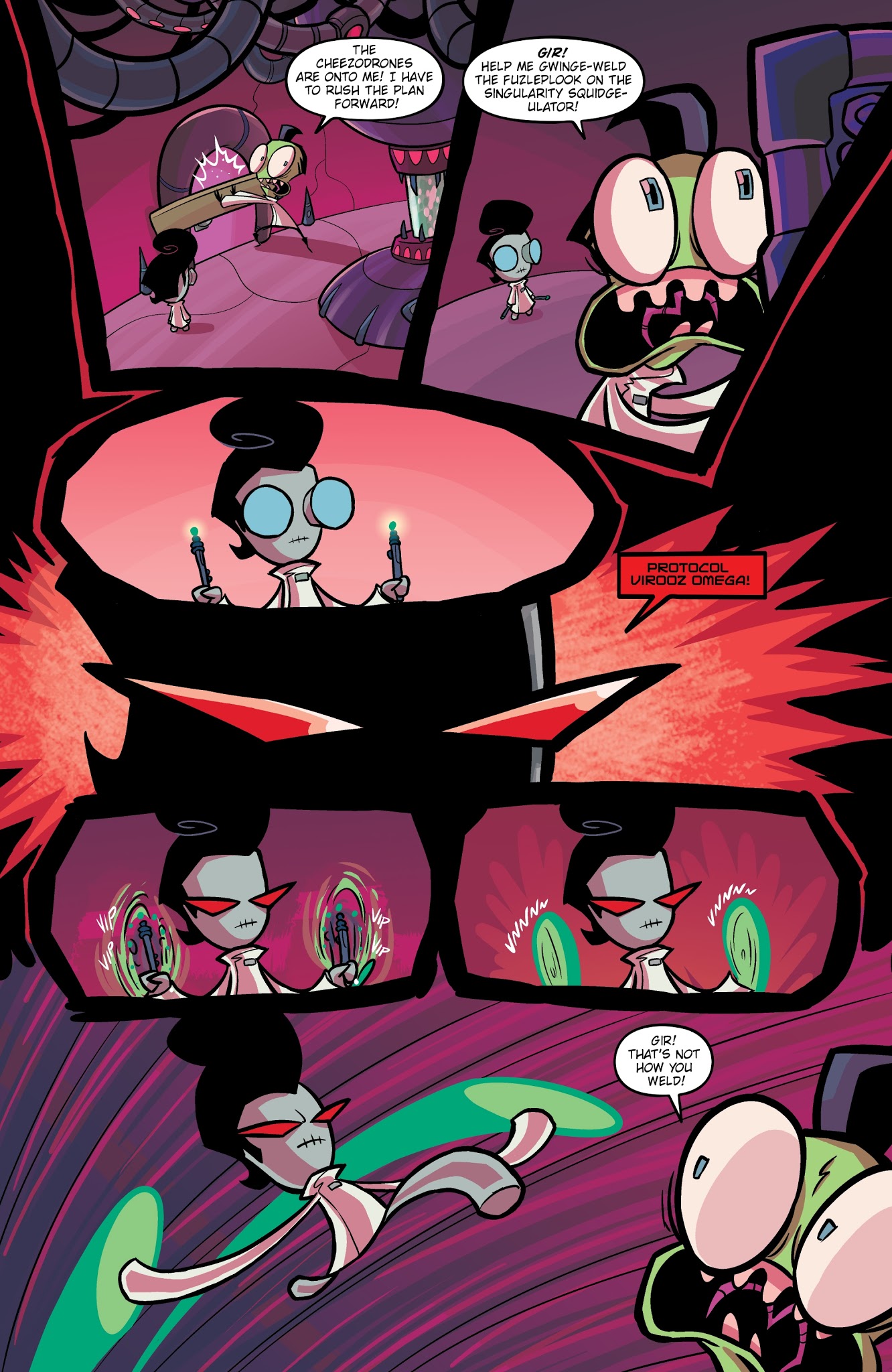 Read online Invader Zim comic -  Issue #22 - 12