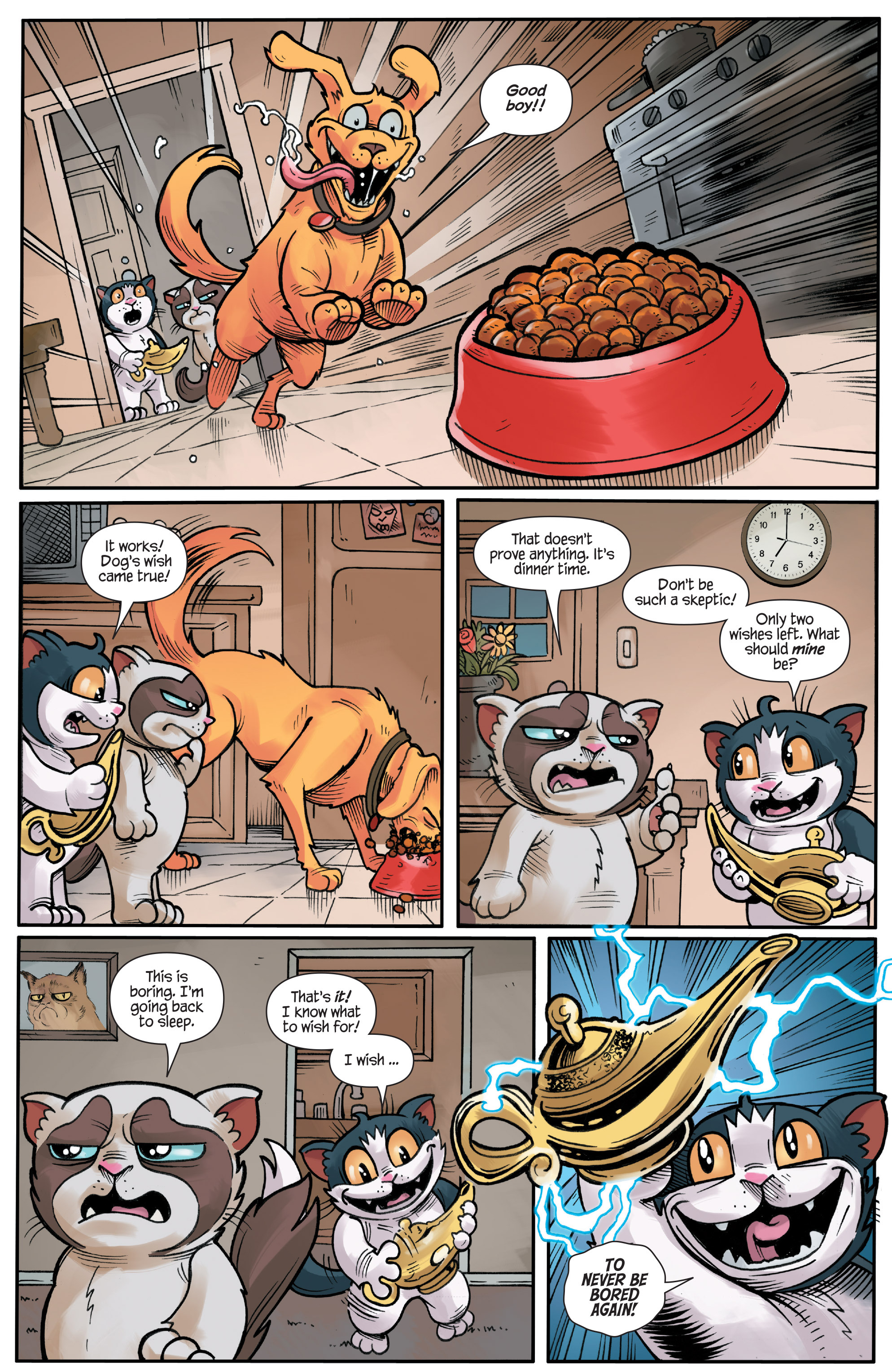 Read online Grumpy Cat & Pokey comic -  Issue #6 - 5