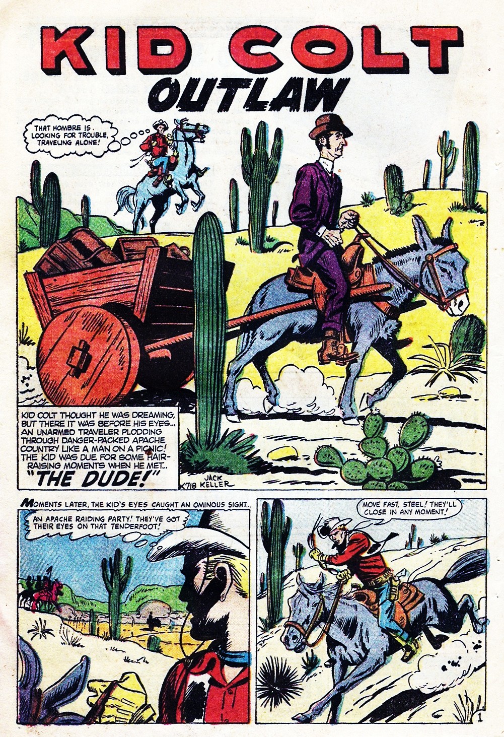 Read online Kid Colt Outlaw comic -  Issue #67 - 28