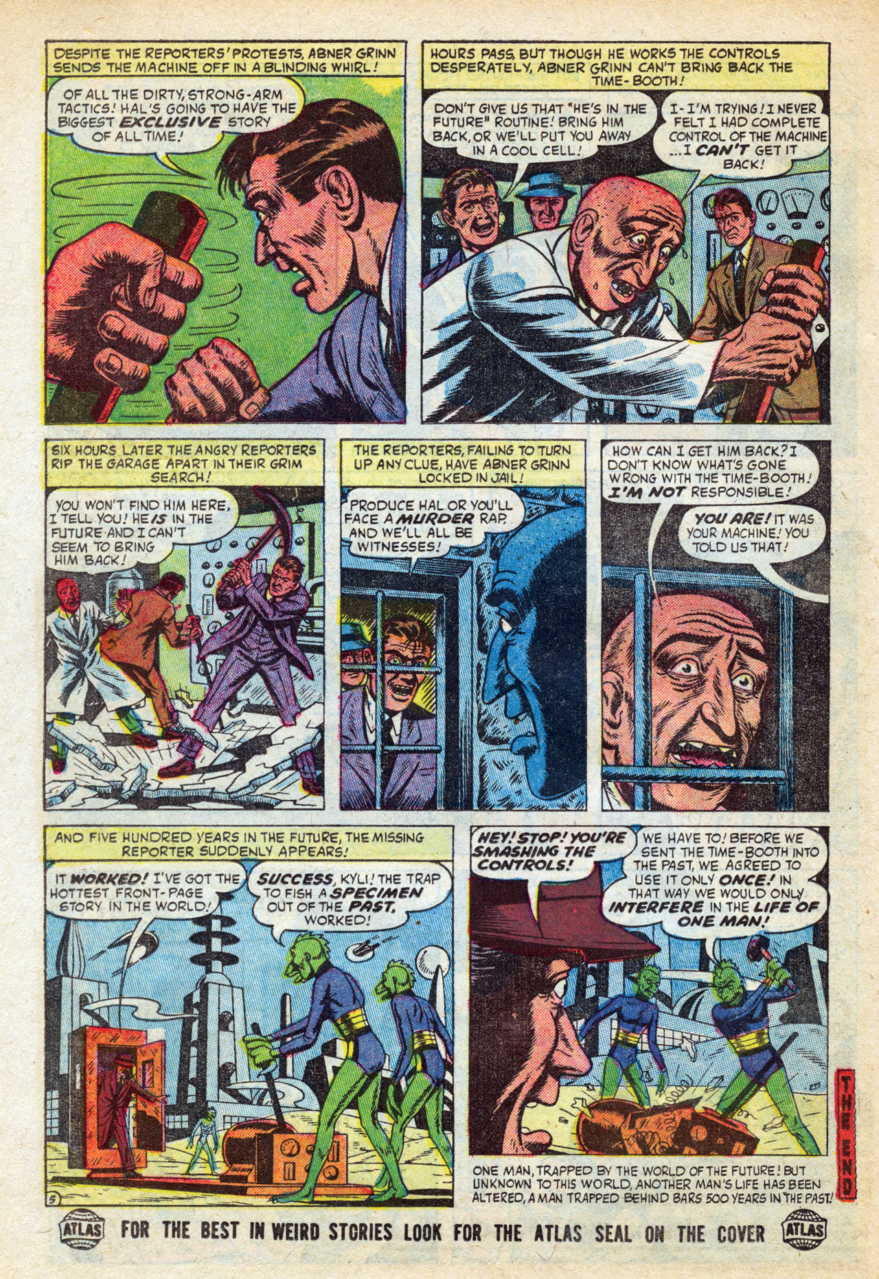 Read online Mystic (1951) comic -  Issue #33 - 26