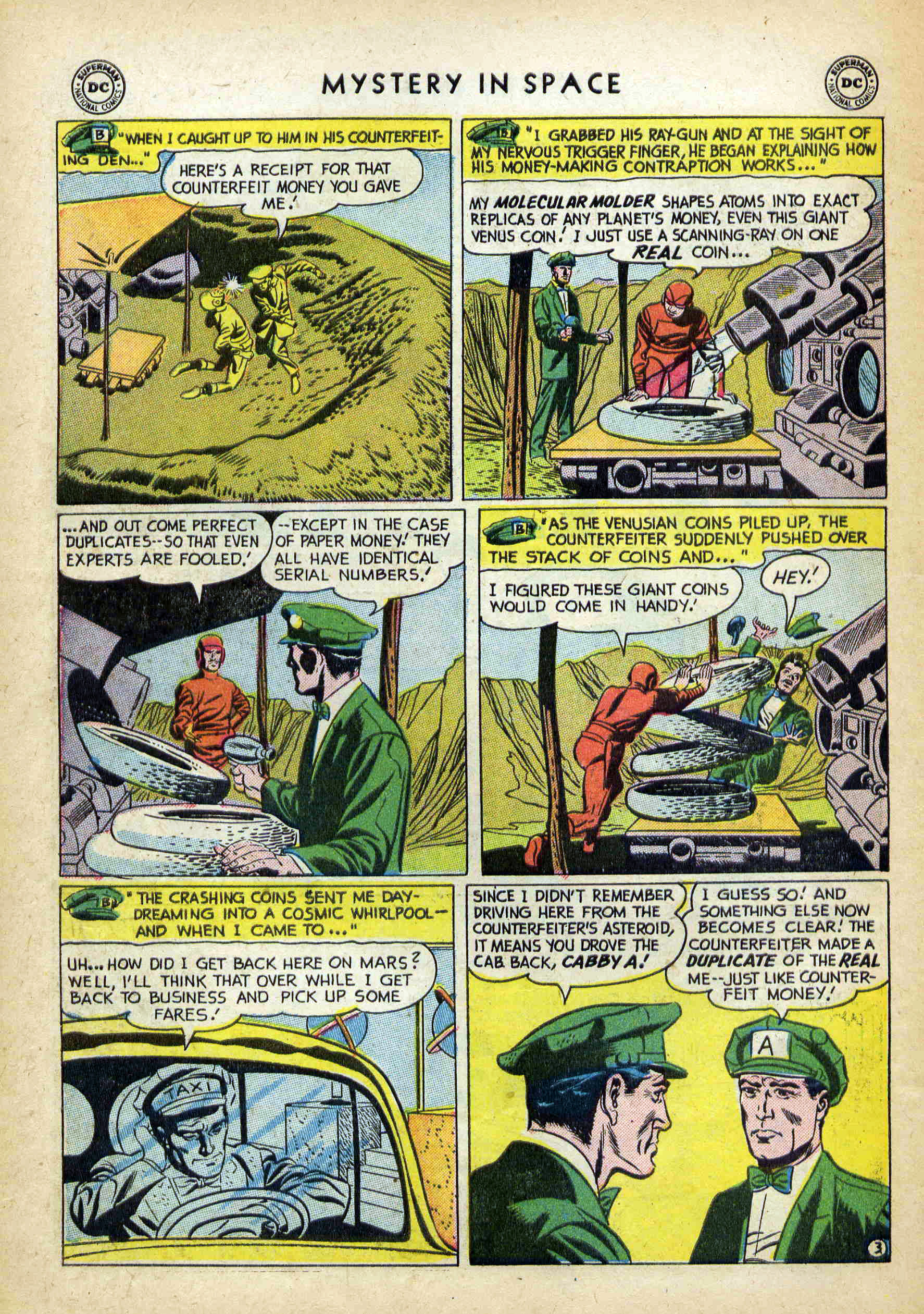 Read online Mystery in Space (1951) comic -  Issue #26 - 30