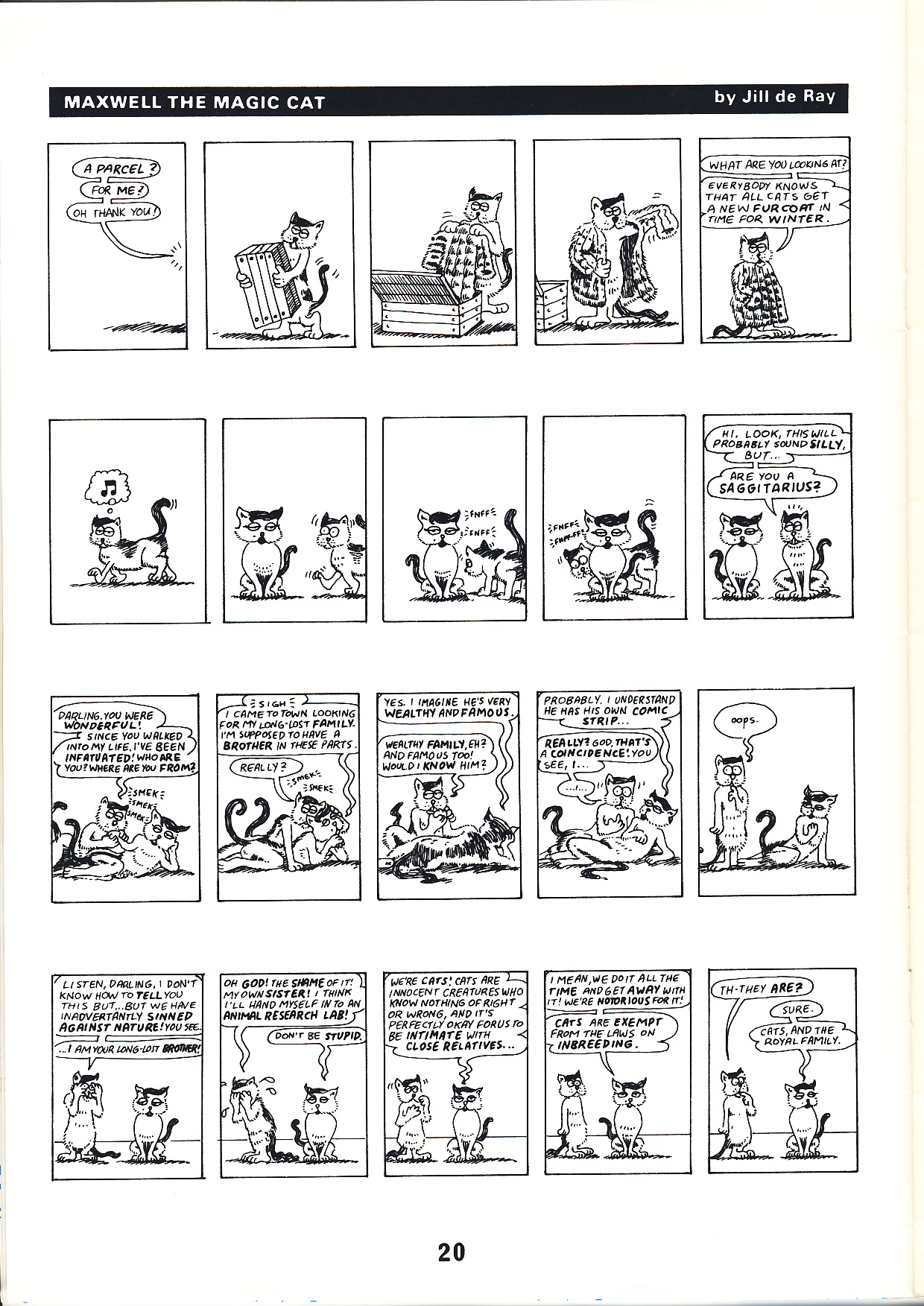 Read online Alan Moore's Maxwell the Magic Cat comic -  Issue #4 - 22