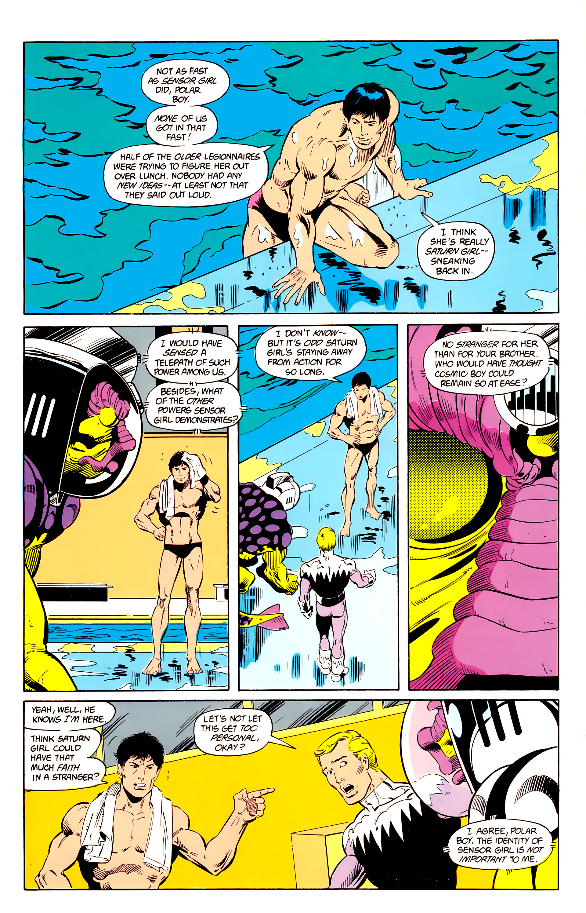 Read online Legion of Super-Heroes (1984) comic -  Issue #24 - 16