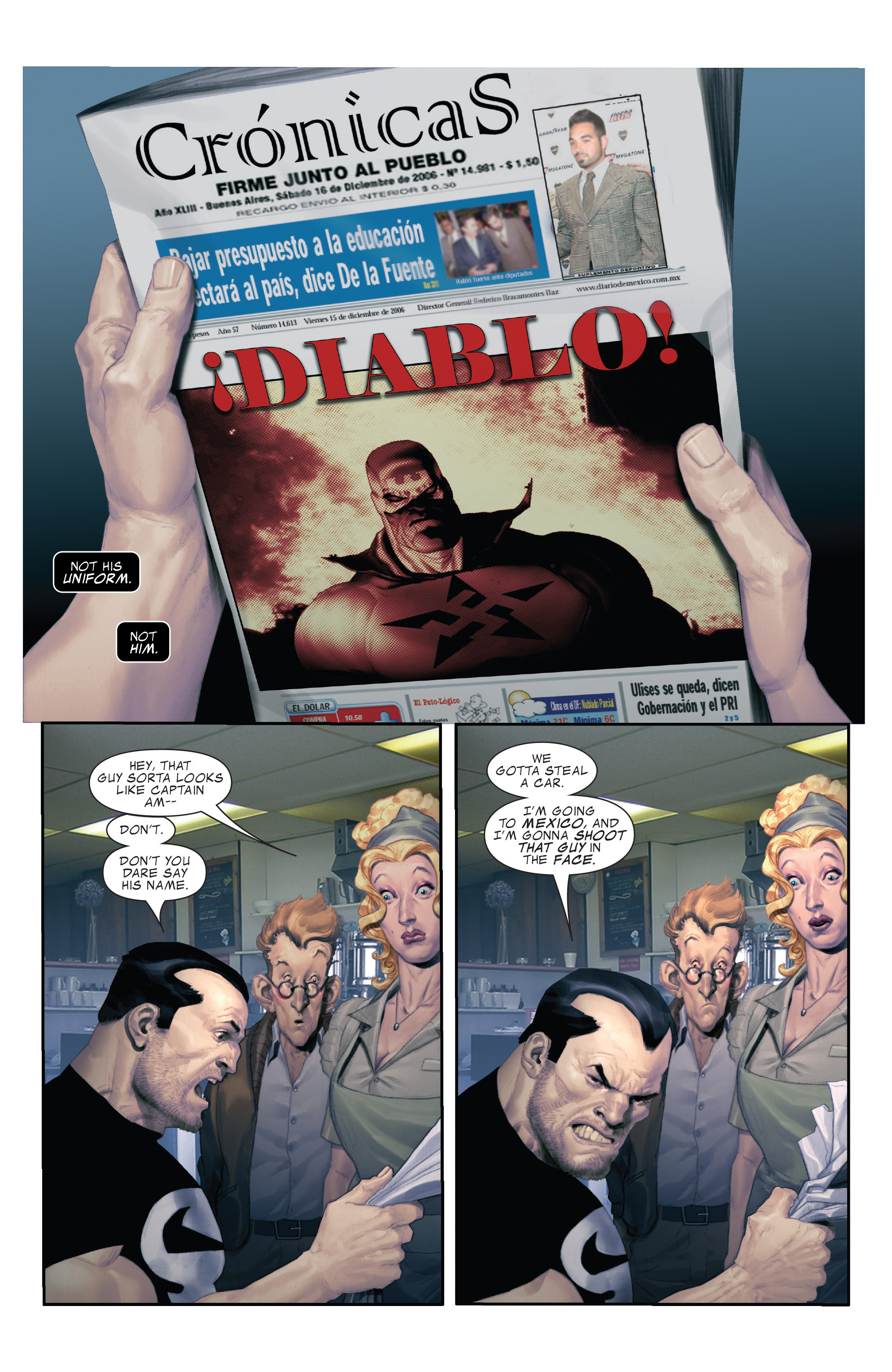 Read online Punisher War Journal comic -  Issue #6 - 24