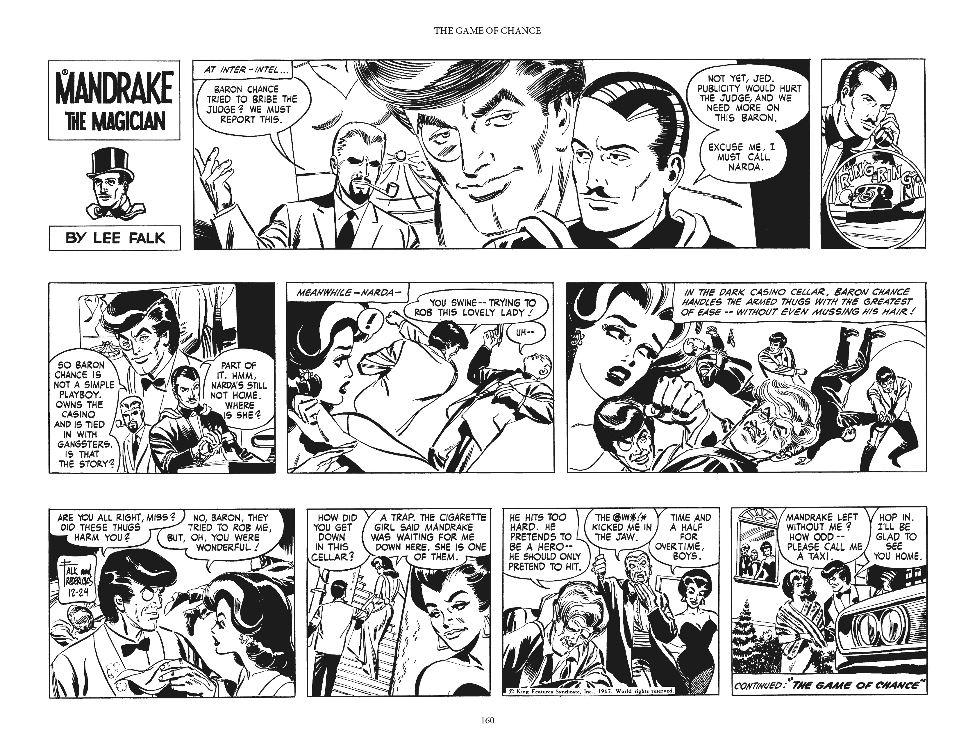 Read online Mandrake the Magician: The Fred Fredricks Sundays comic -  Issue # TPB (Part 2) - 61