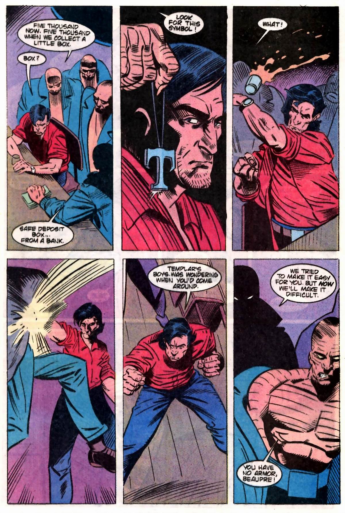 Read online The Web (1991) comic -  Issue #6 - 11