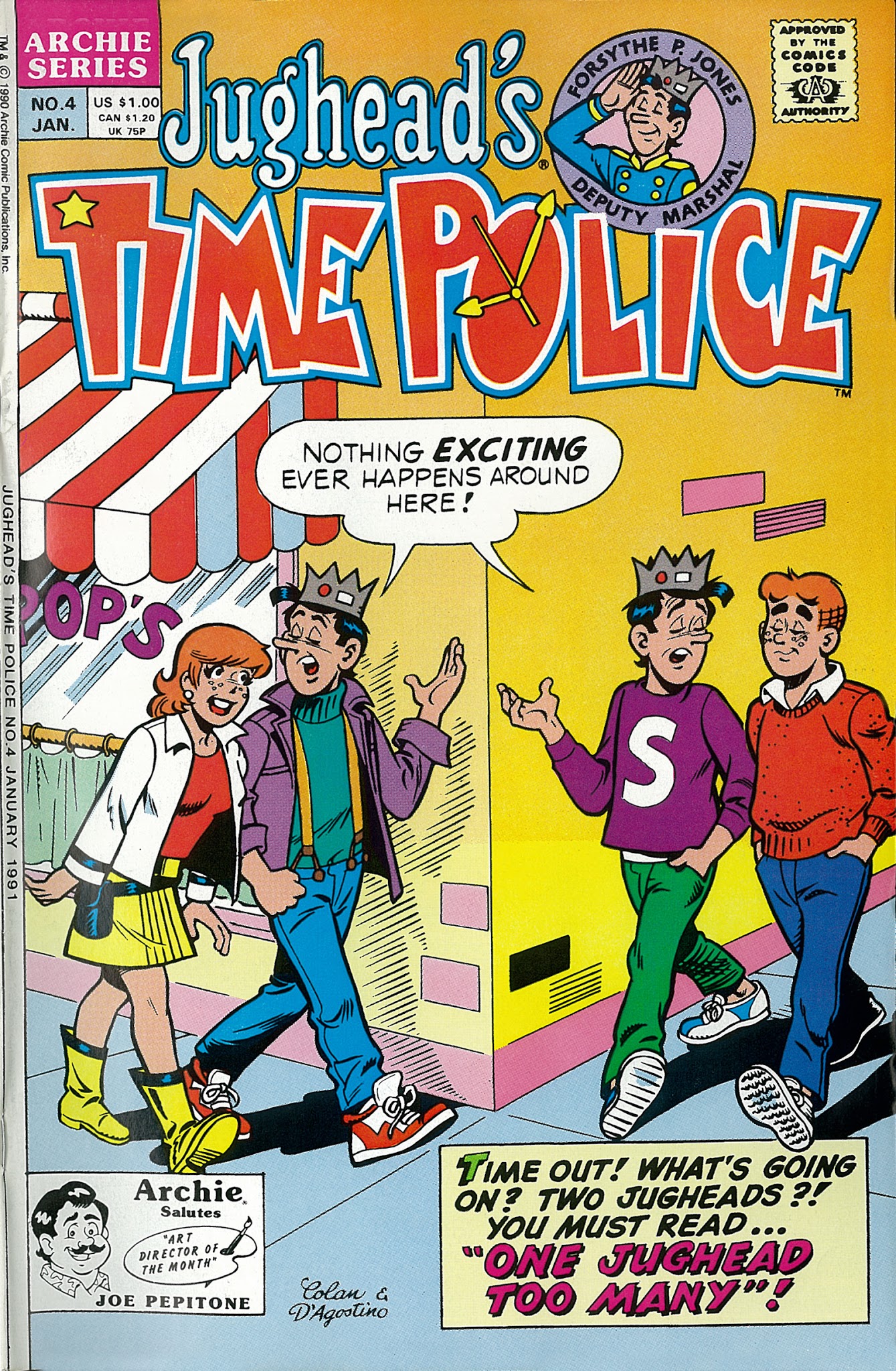 Read online Jughead's Time Police comic -  Issue #4 - 1