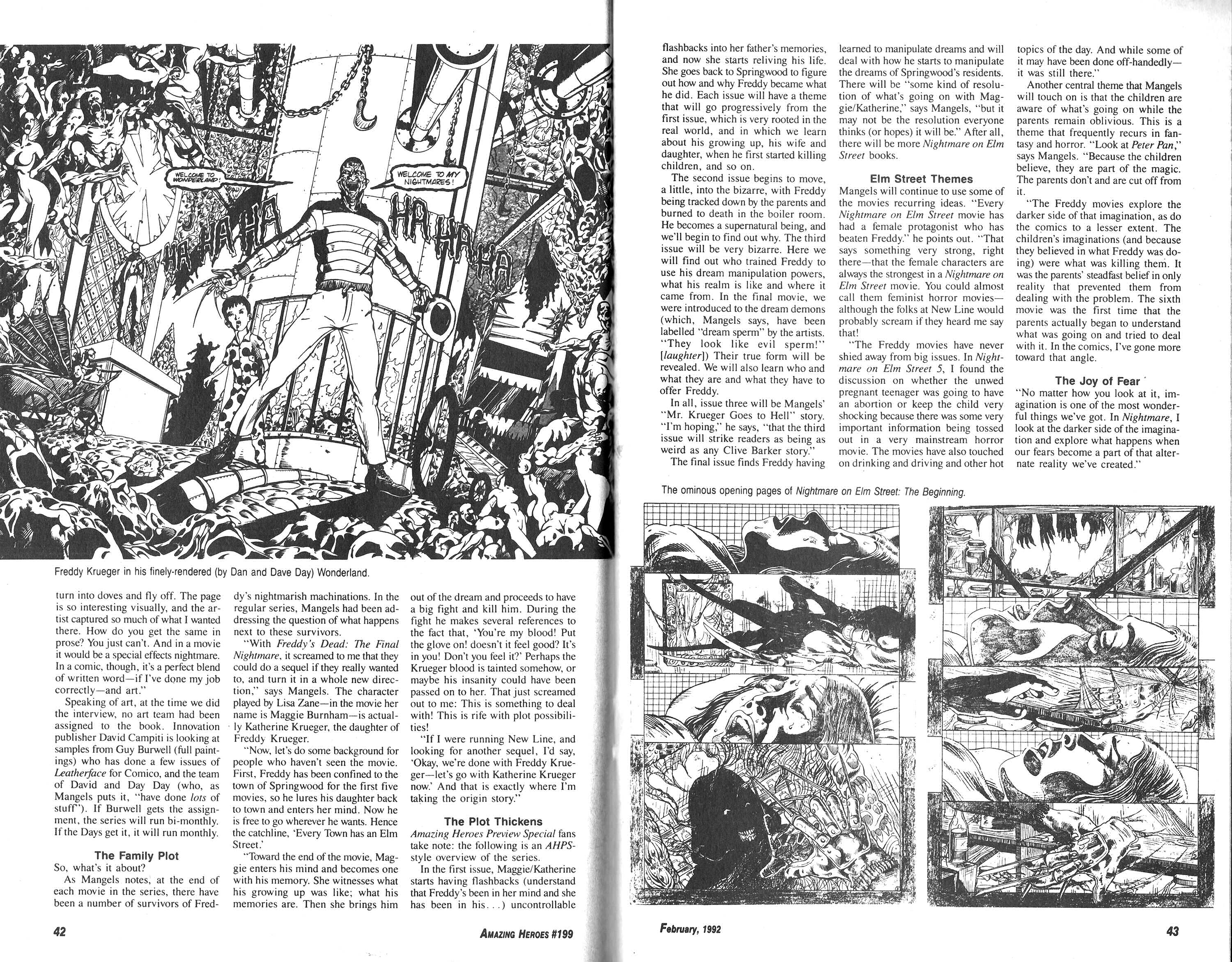 Read online Amazing Heroes comic -  Issue #199 - 22