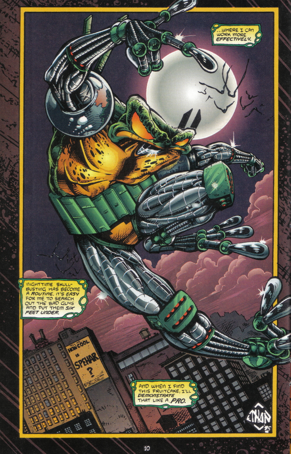 Read online Cyberfrog comic -  Issue #2 - 11