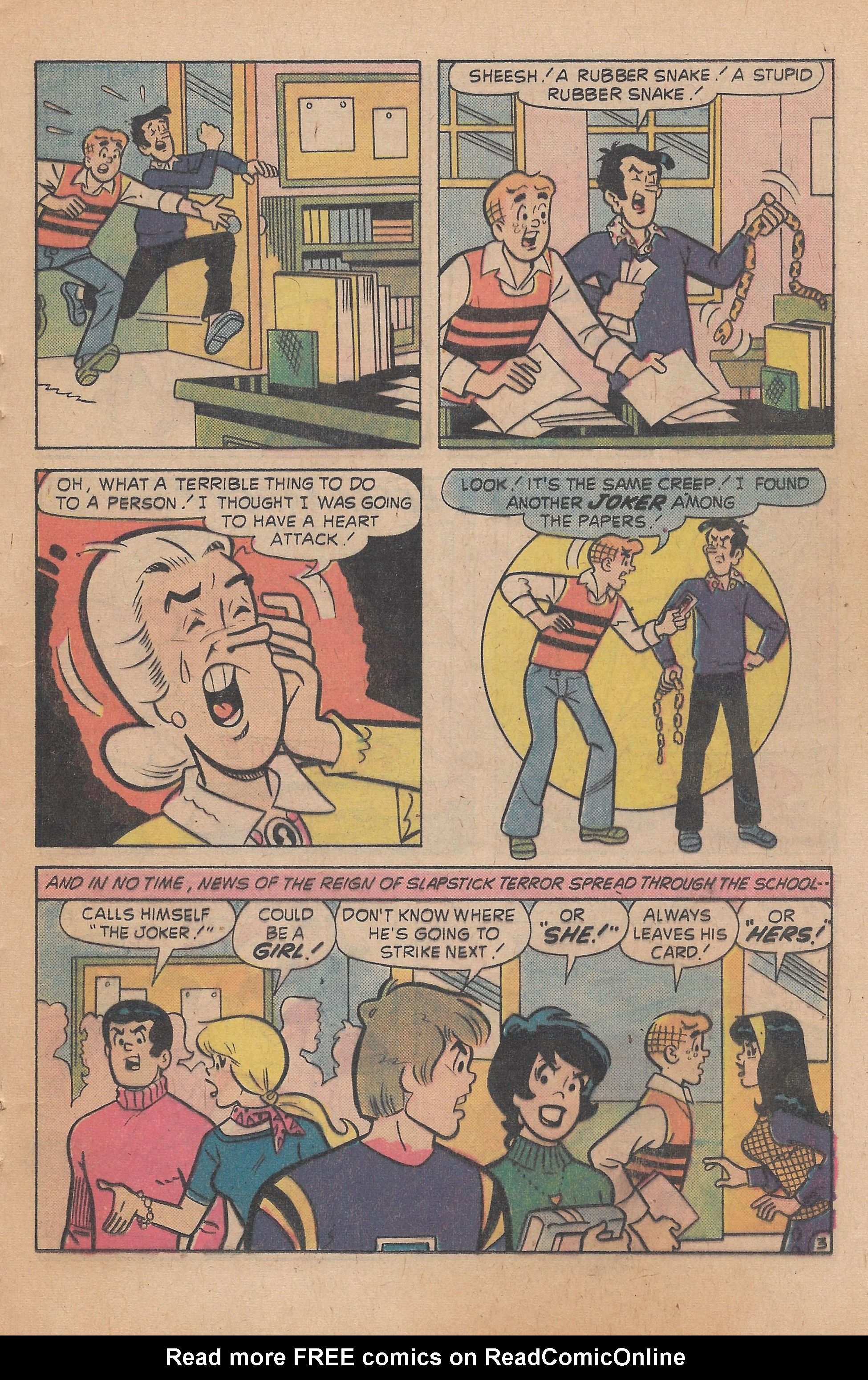 Read online Life With Archie (1958) comic -  Issue #159 - 21