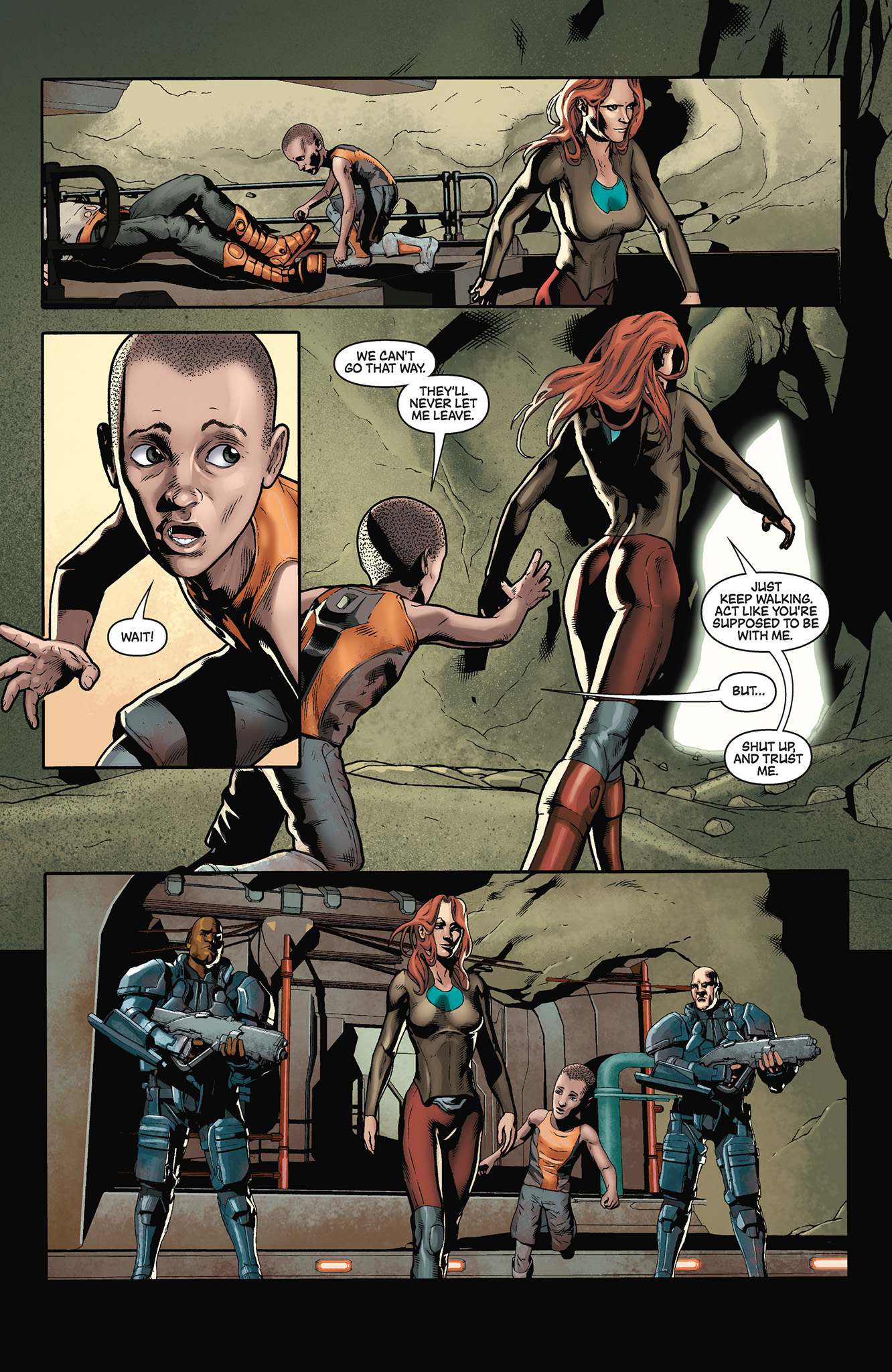 Read online Mass Effect: Foundation comic -  Issue #1 - 6