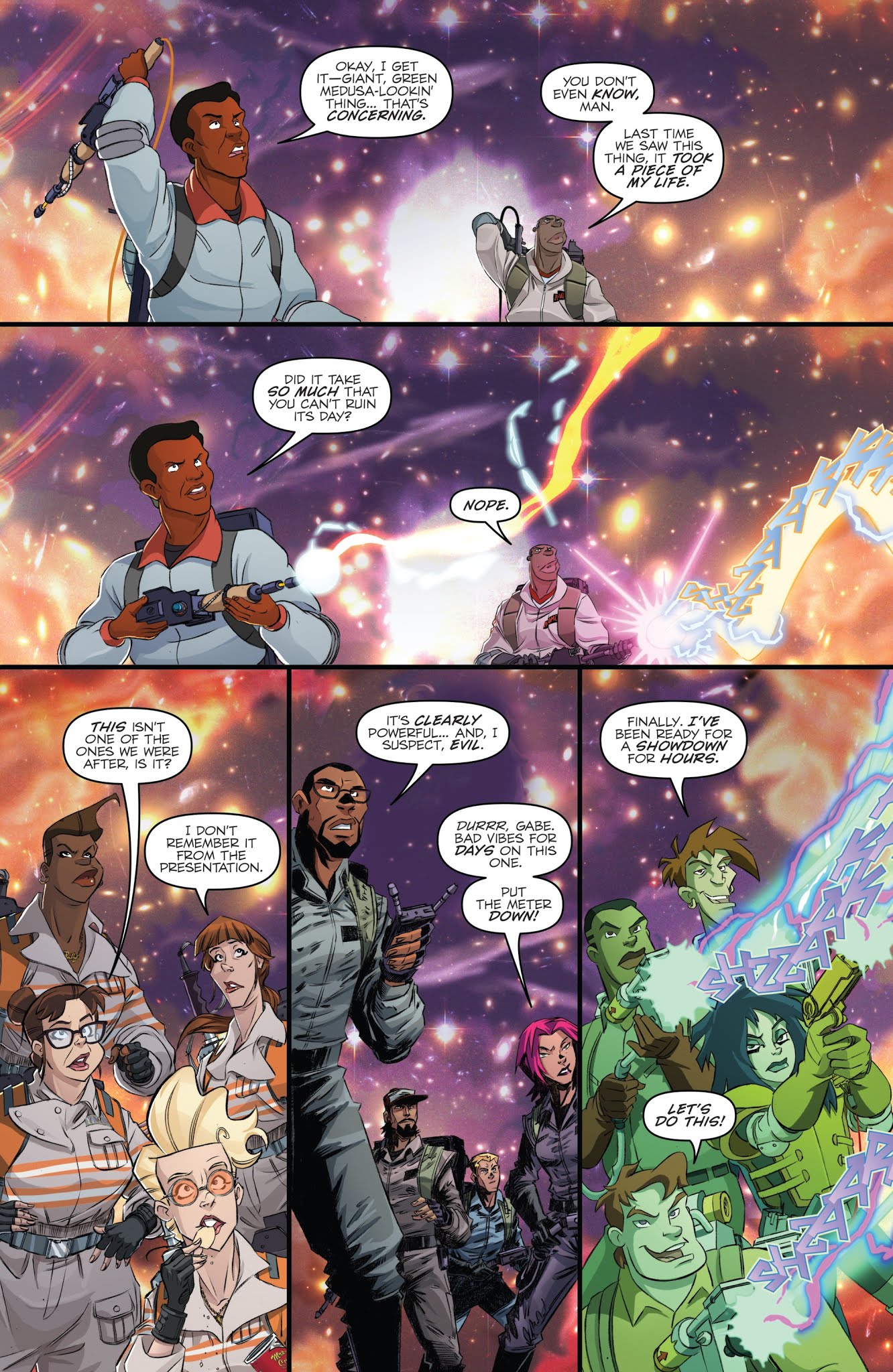 Read online Ghostbusters: Crossing Over comic -  Issue #8 - 7