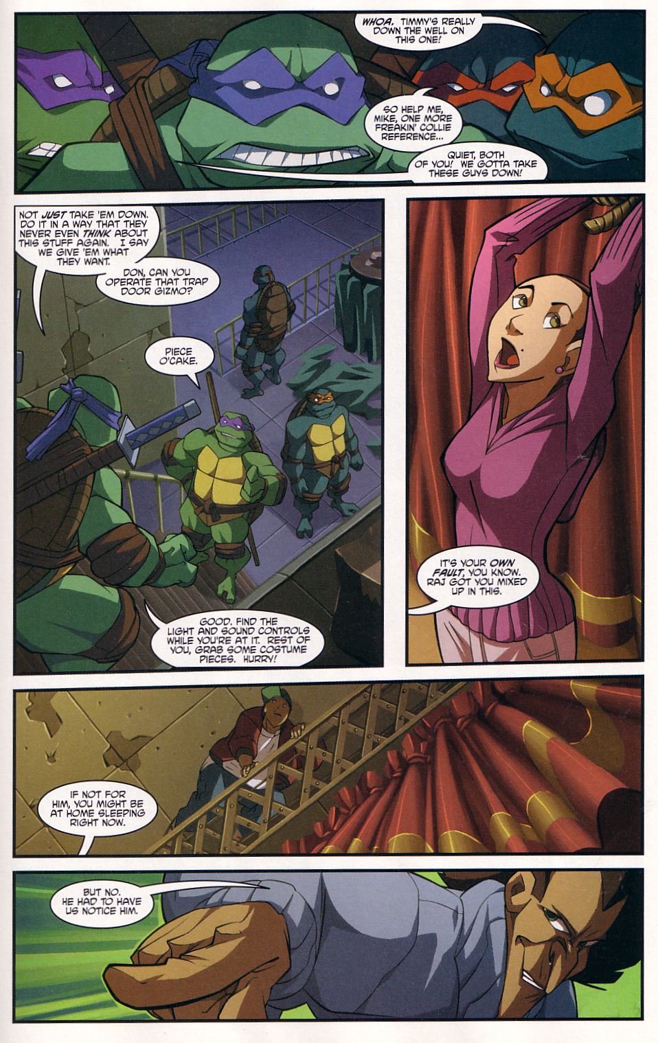 Read online Teenage Mutant Ninja Turtles (2003) comic -  Issue #7 - 17