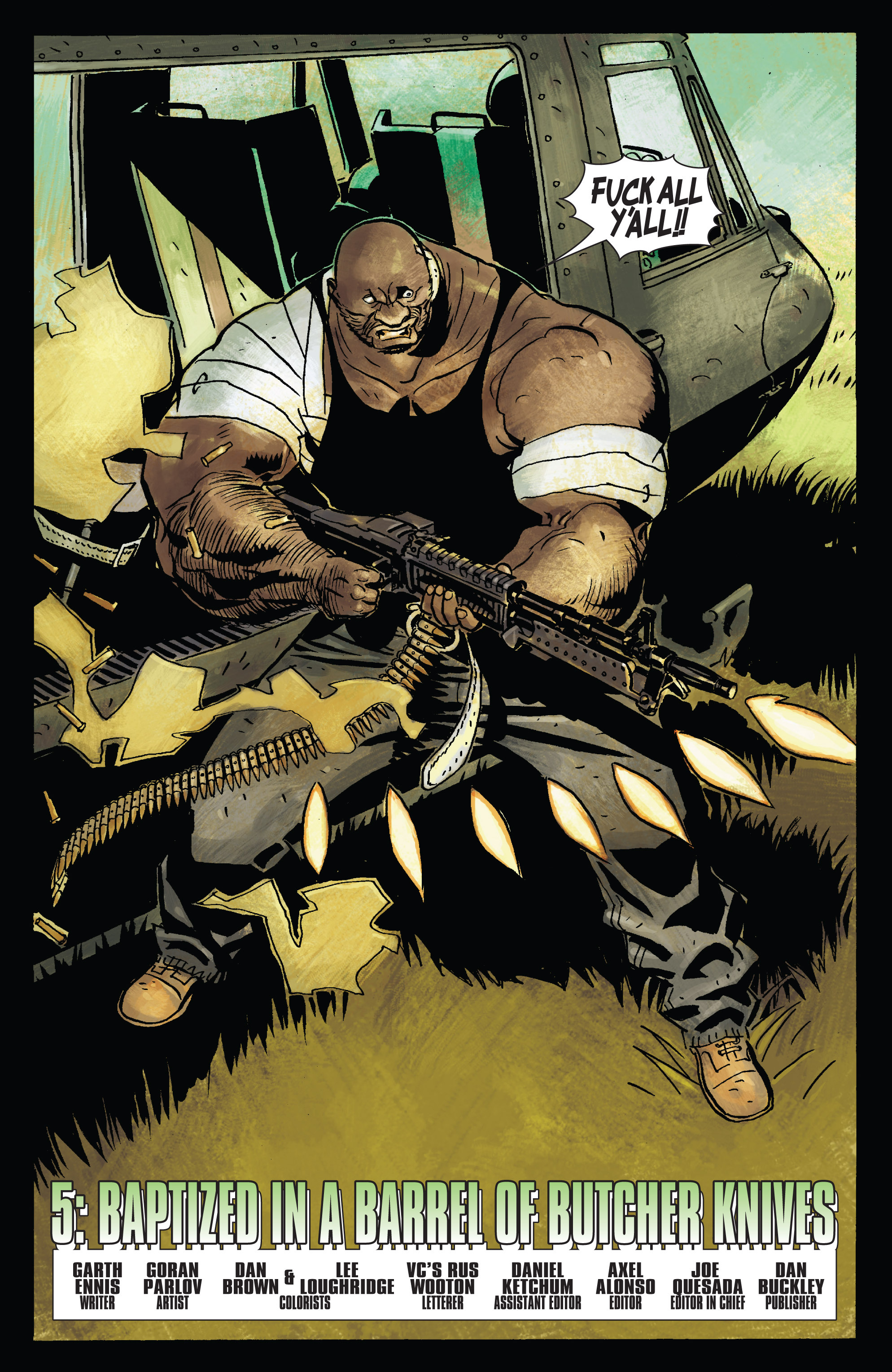 Read online Punisher MAX Presents: Barracuda comic -  Issue #5 - 4