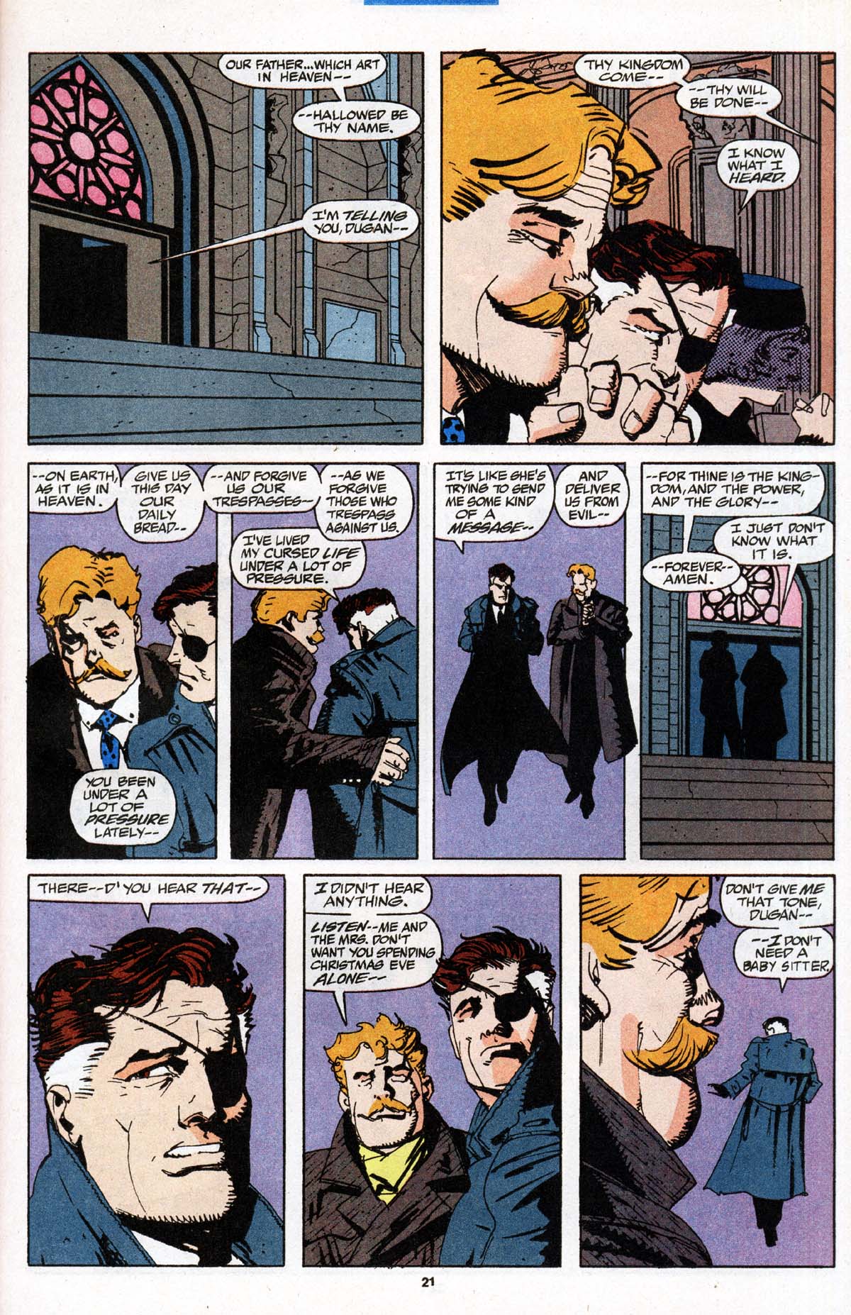 Read online Marvel Holiday Special (1991) comic -  Issue #1993 - 20