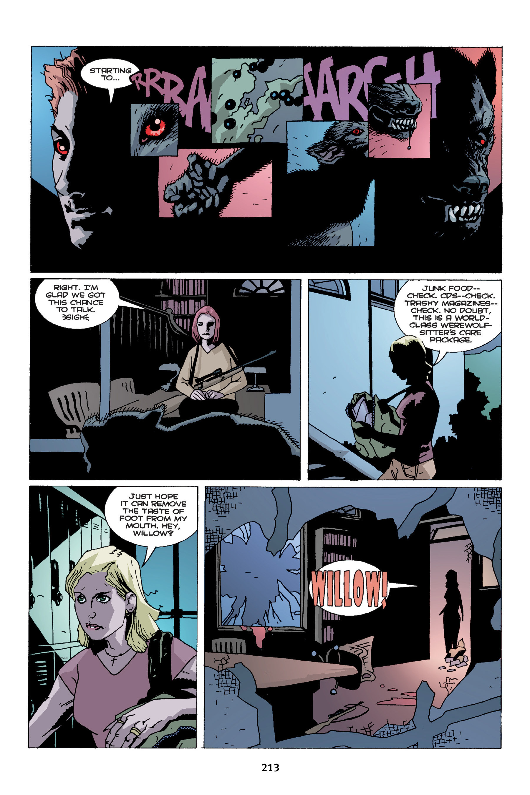 Read online Buffy the Vampire Slayer: Omnibus comic -  Issue # TPB 4 - 211