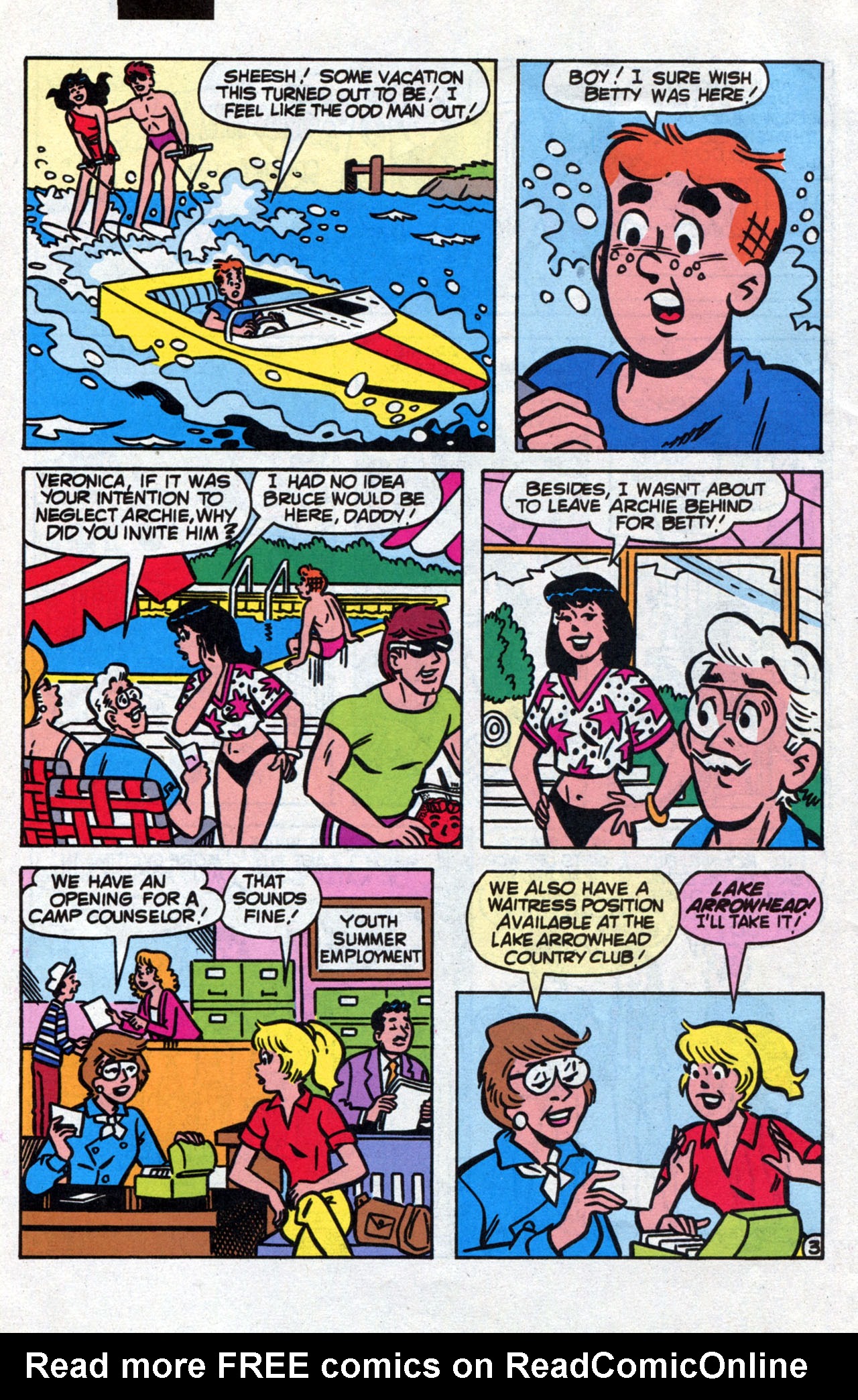 Read online Archie's Vacation Special comic -  Issue #3 - 22