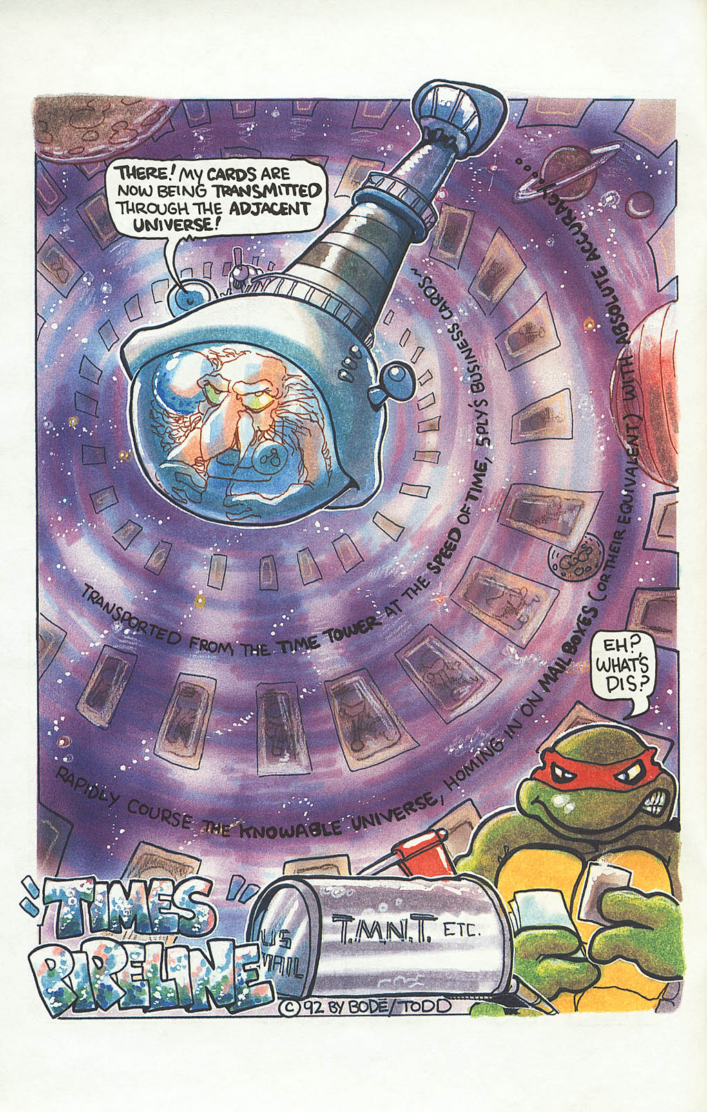 Read online Teenage Mutant Ninja Turtles: "Times" Pipeline comic -  Issue # Full - 4