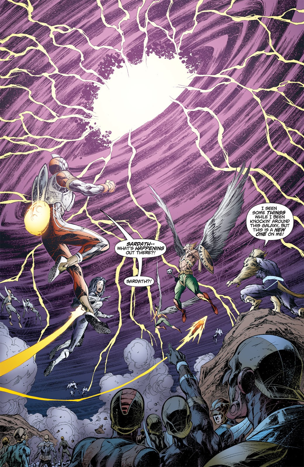 Rann/Thanagar War issue 6 - Page 15