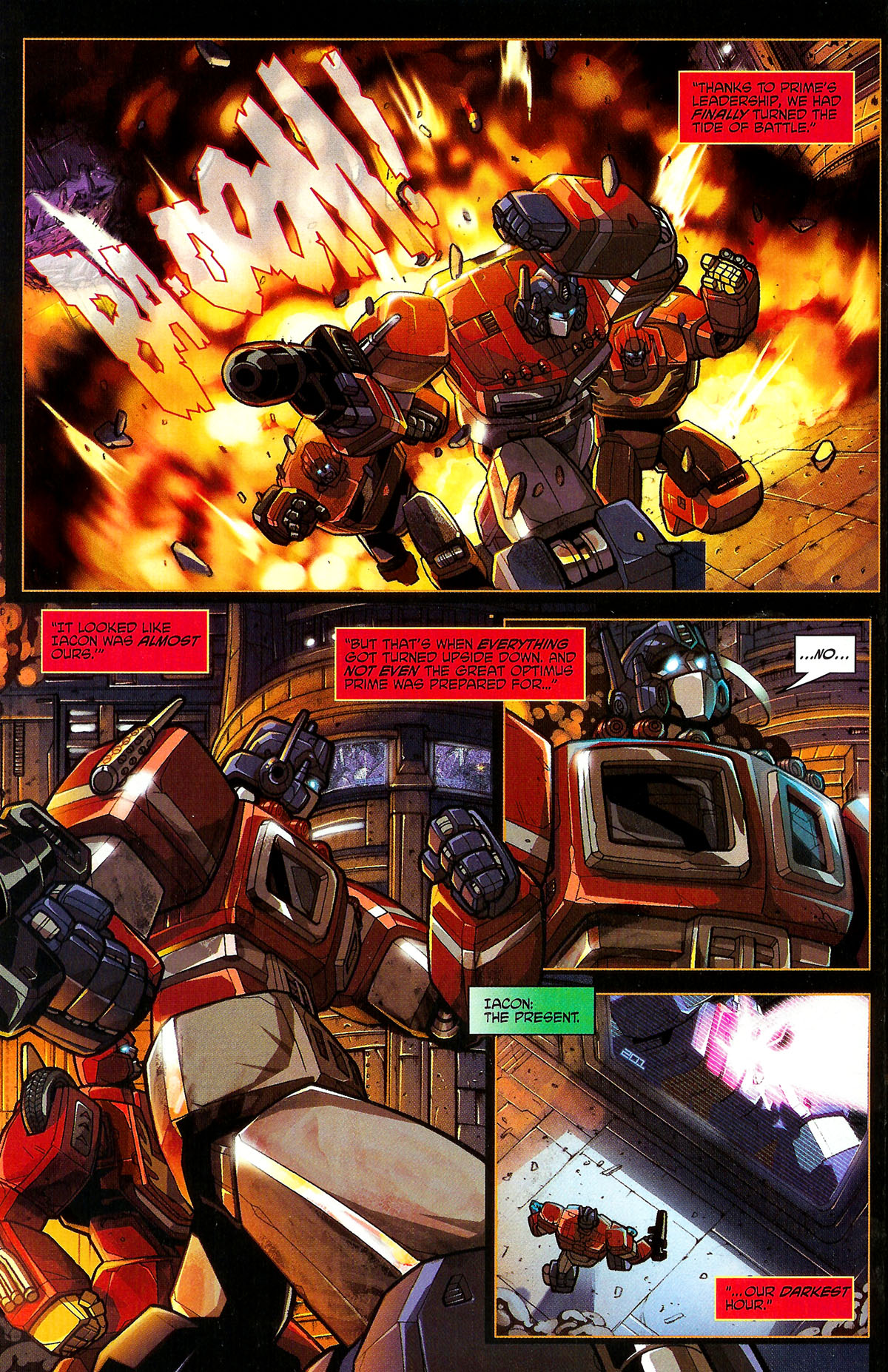 Read online Transformers: Generation 1 (2003) comic -  Issue #5 - 13